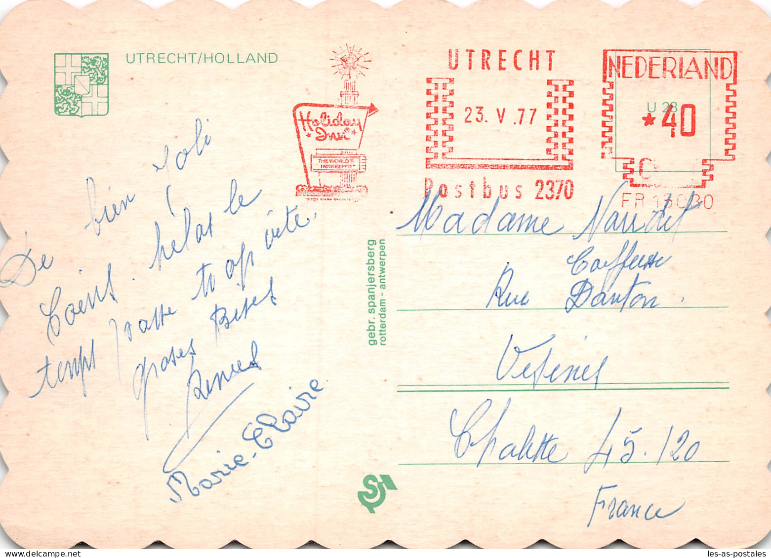 PAYS BAS UTRECHT 1977 - Sonstige & Ohne Zuordnung