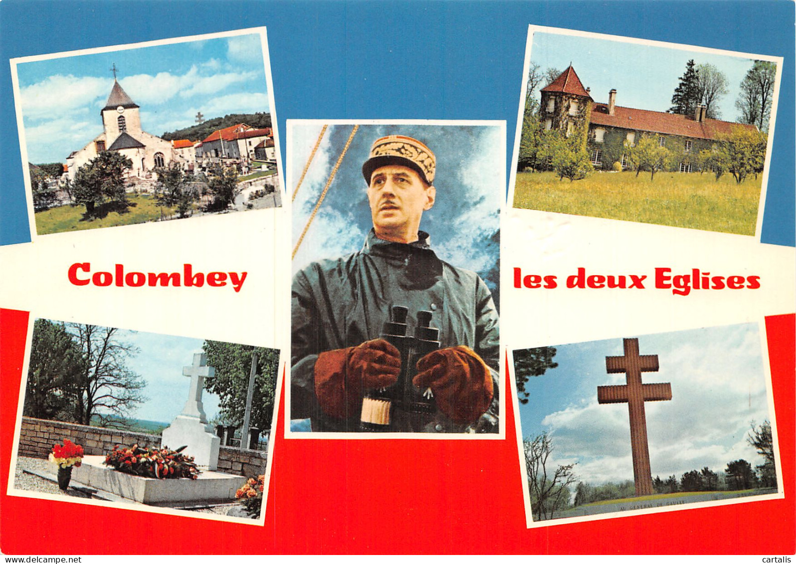 52-COLOMBEY LES DEUX EGLISES-N° 4443-A/0197 - Colombey Les Deux Eglises