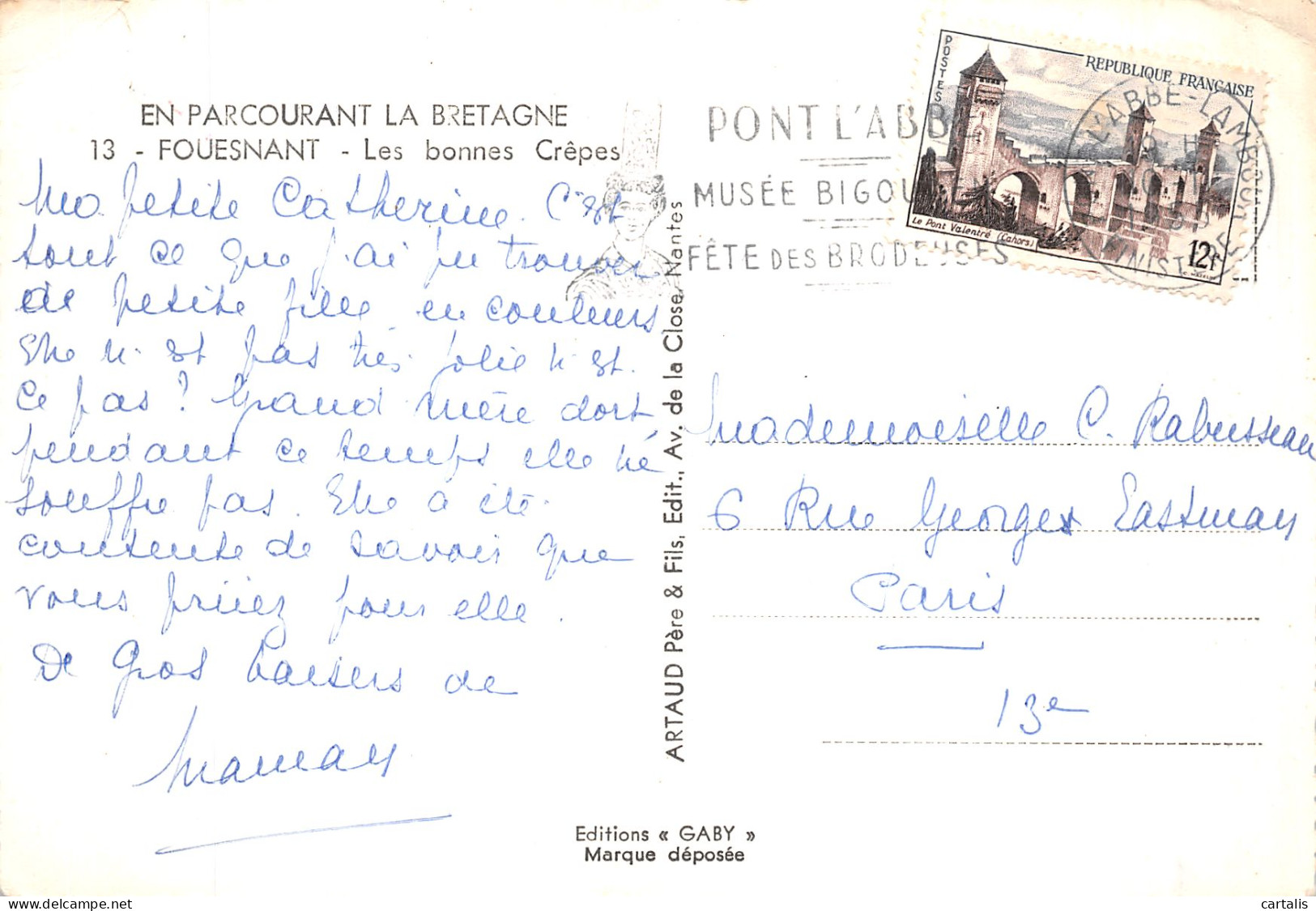 29-FOUESNANT-N° 4443-A/0175 - Fouesnant