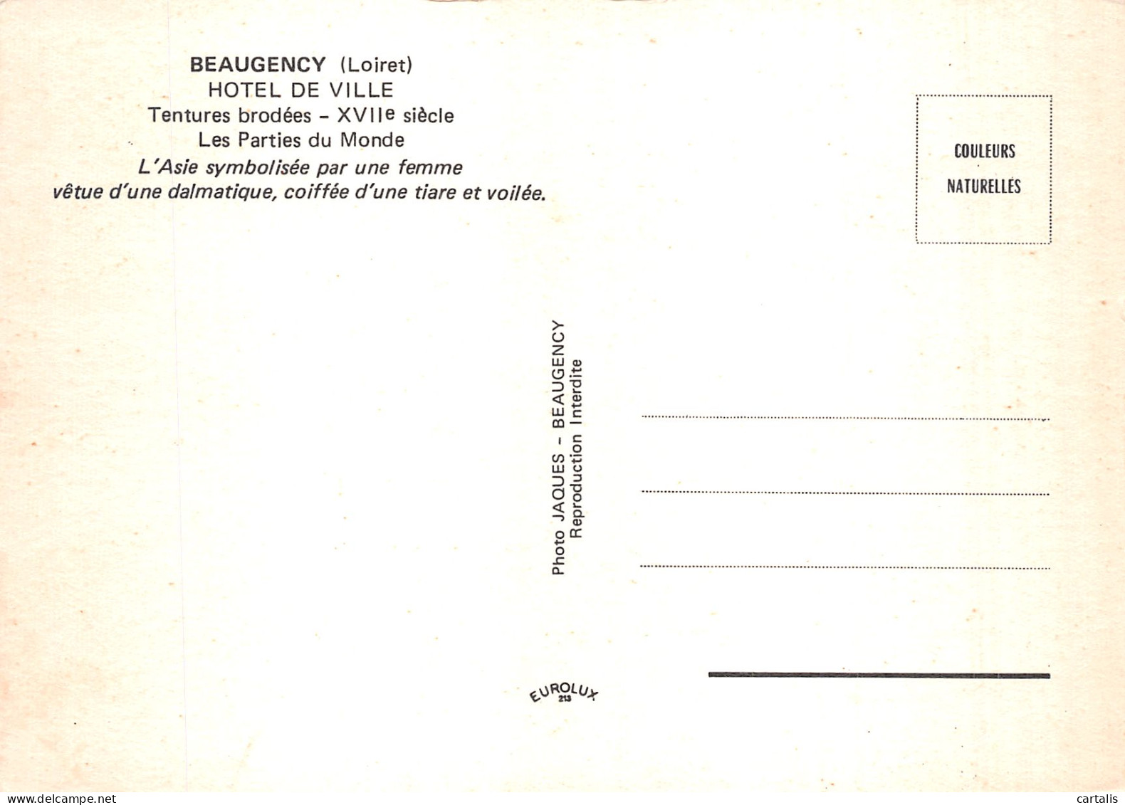 45-BEAUGENCY-N° 4443-A/0147 - Beaugency