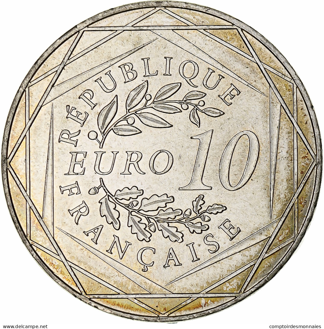 France, Monnaie De Paris, 10 Euro, Auguste Rodin, 2017, Paris, SUP+, Argent - France