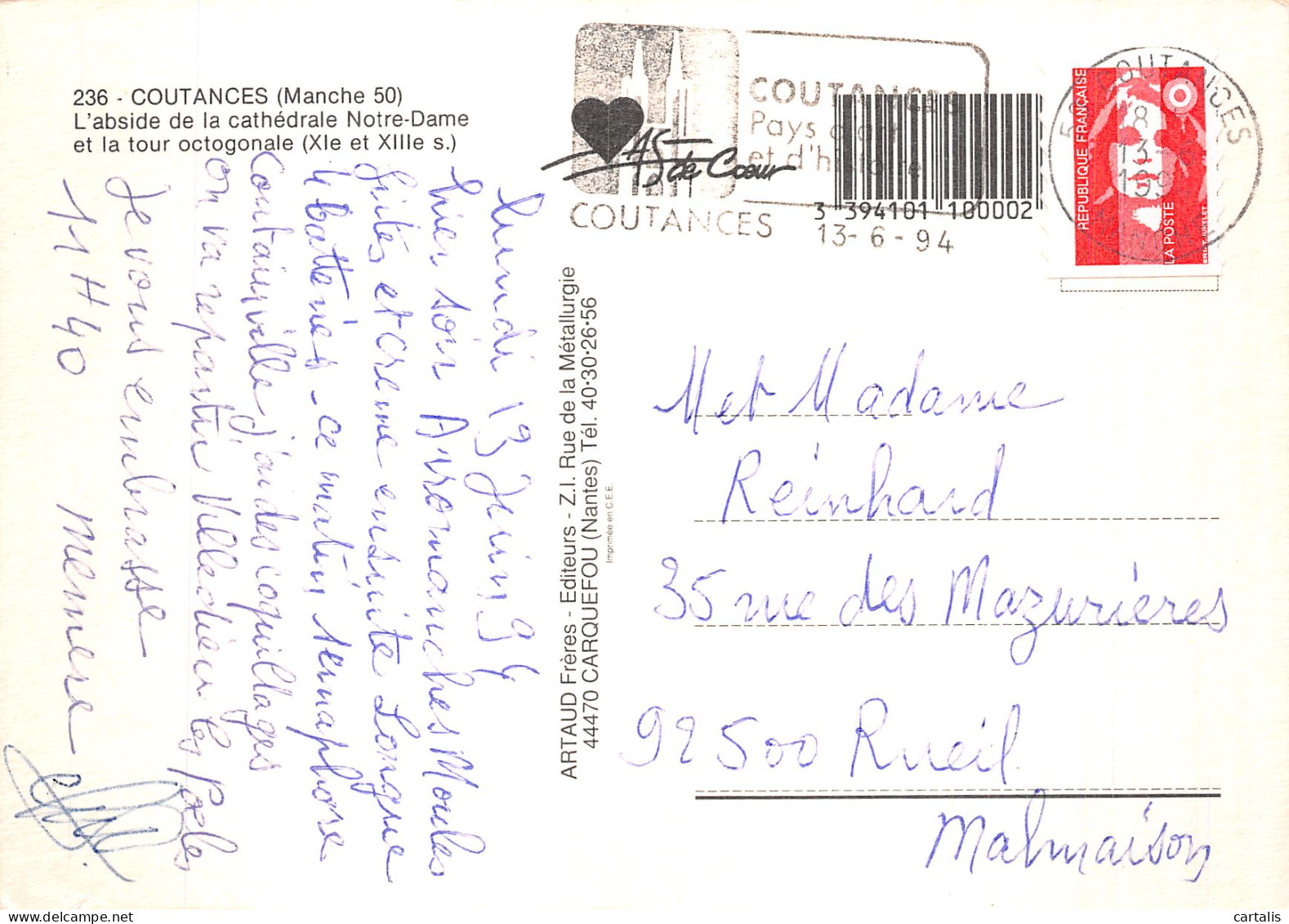 50-COUTANCES-N° 4442-D/0387 - Coutances