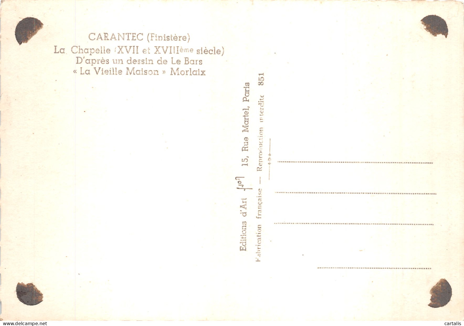 29-CARANTEC-N° 4442-D/0319 - Carantec