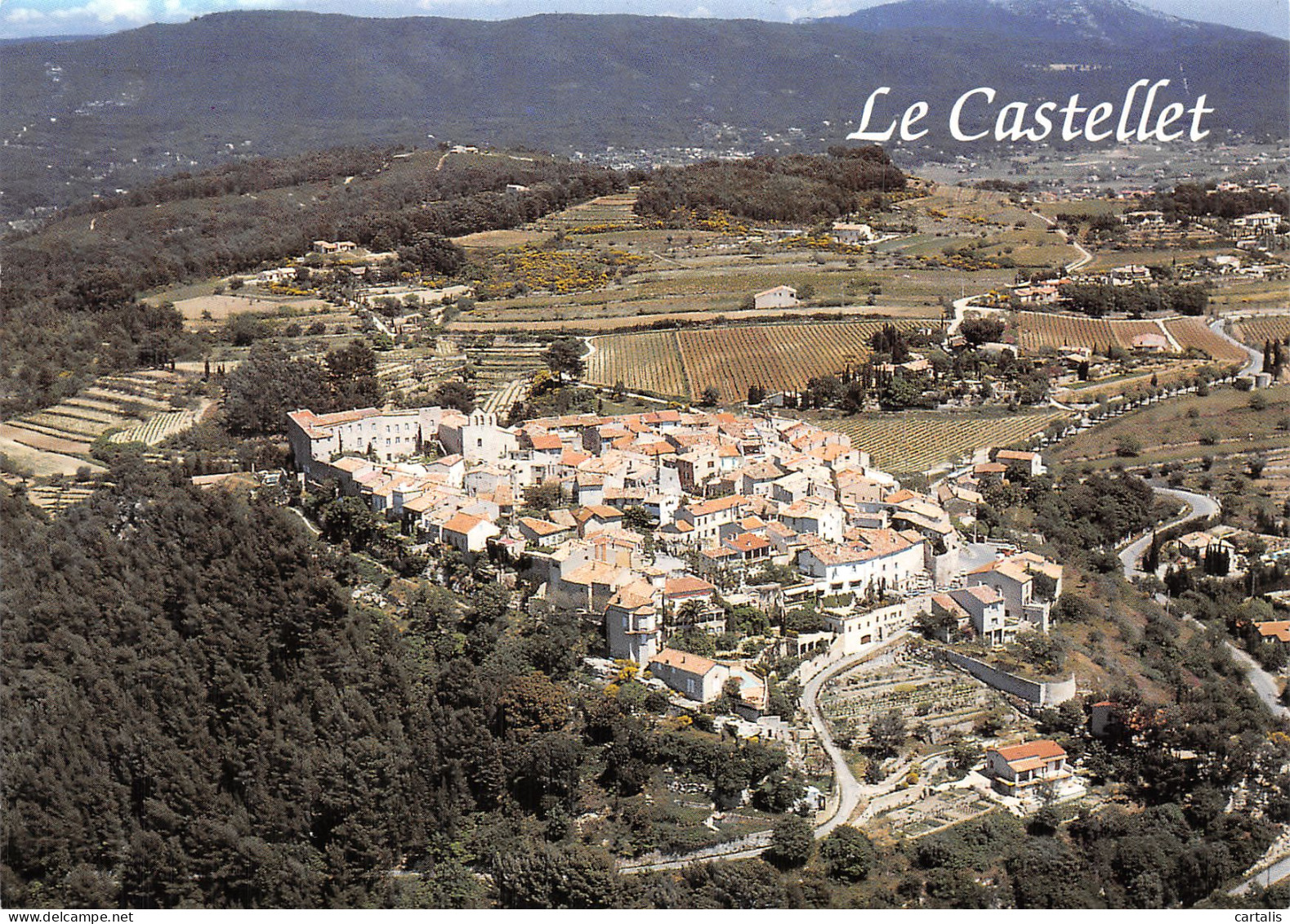 83-LE CASTELLET-N° 4442-D/0161 - Le Castellet