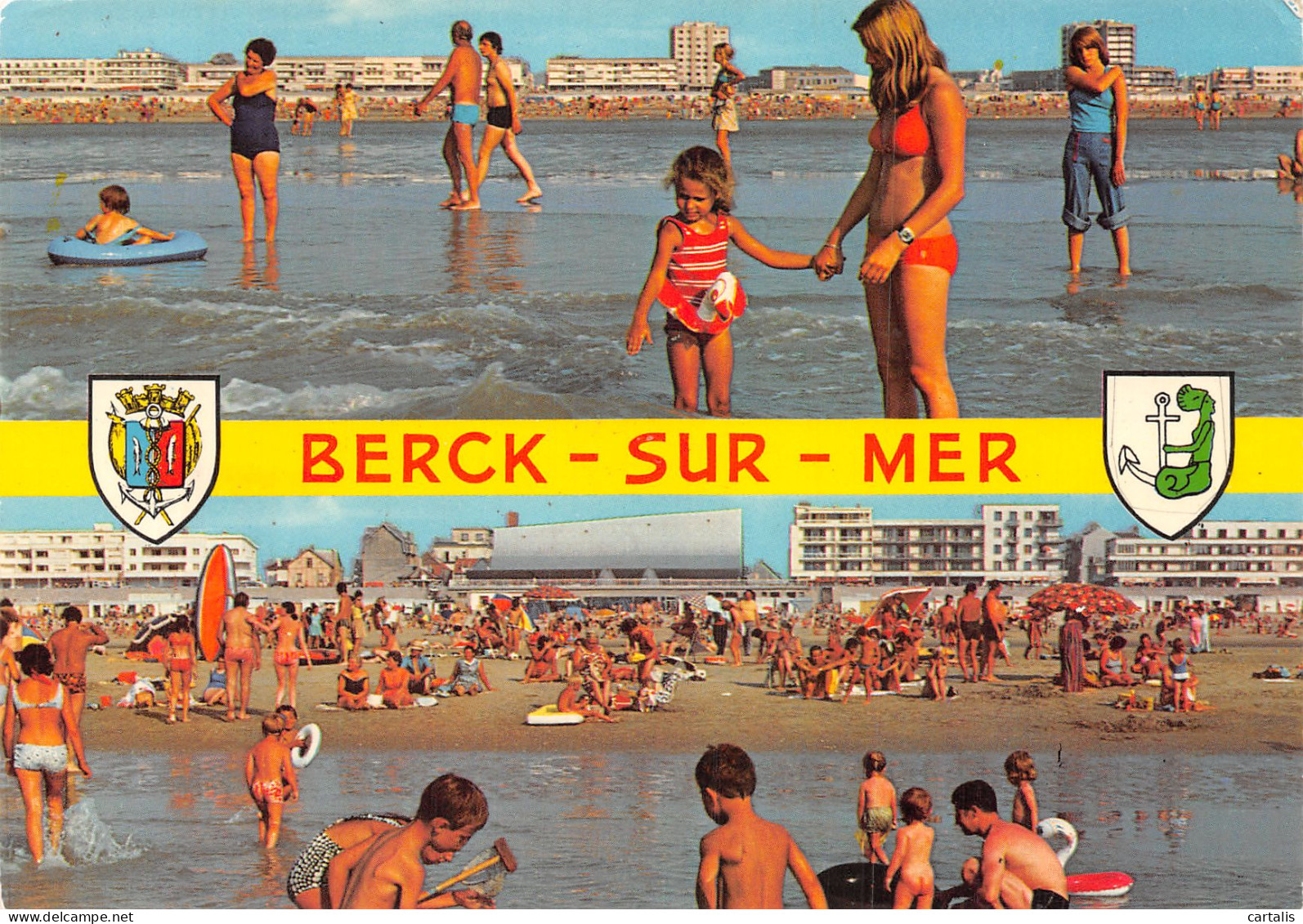 62-BERCK PLAGE-N° 4442-D/0081 - Berck