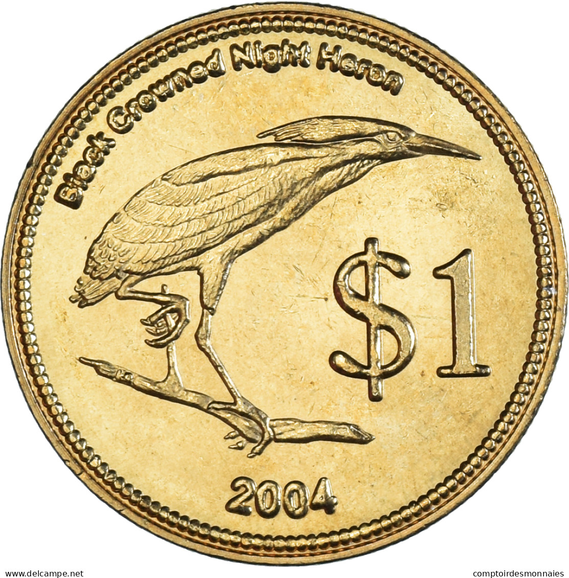 Monnaie, COCOS (KEELING) ISLANDS, Dollar, 2004, SPL, Laiton, KM:15 - Dollar