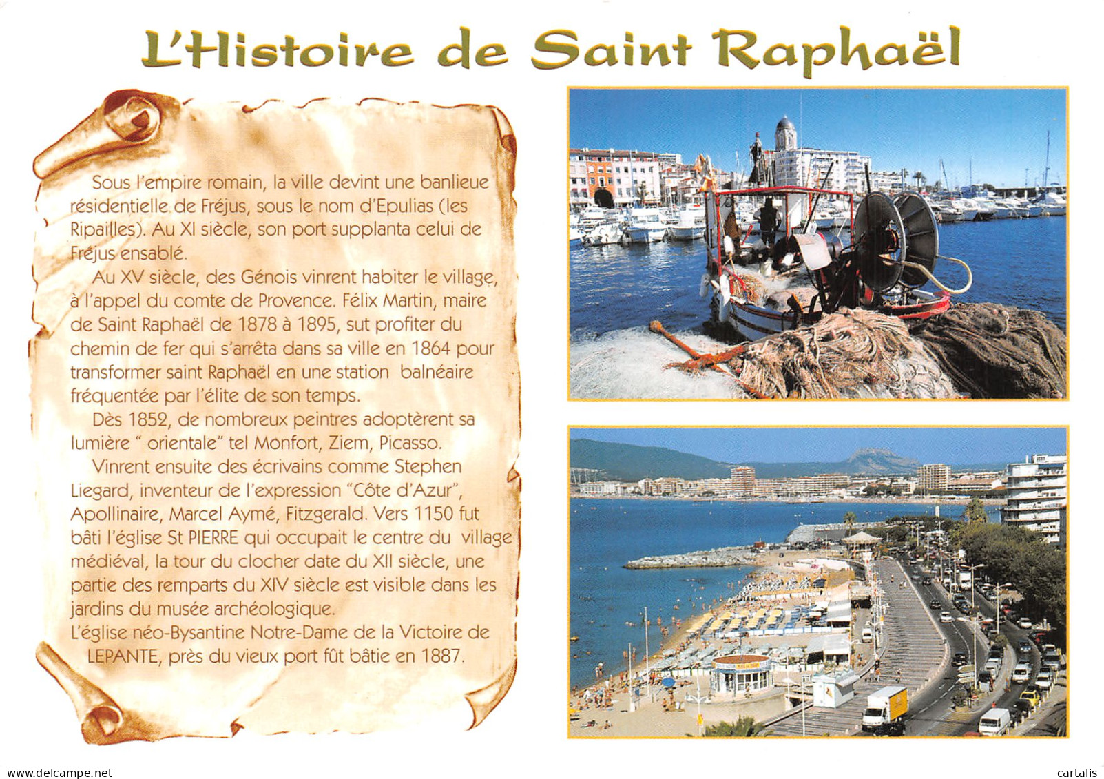 83-SAINT RAPHAEL-N° 4442-D/0053 - Saint-Raphaël