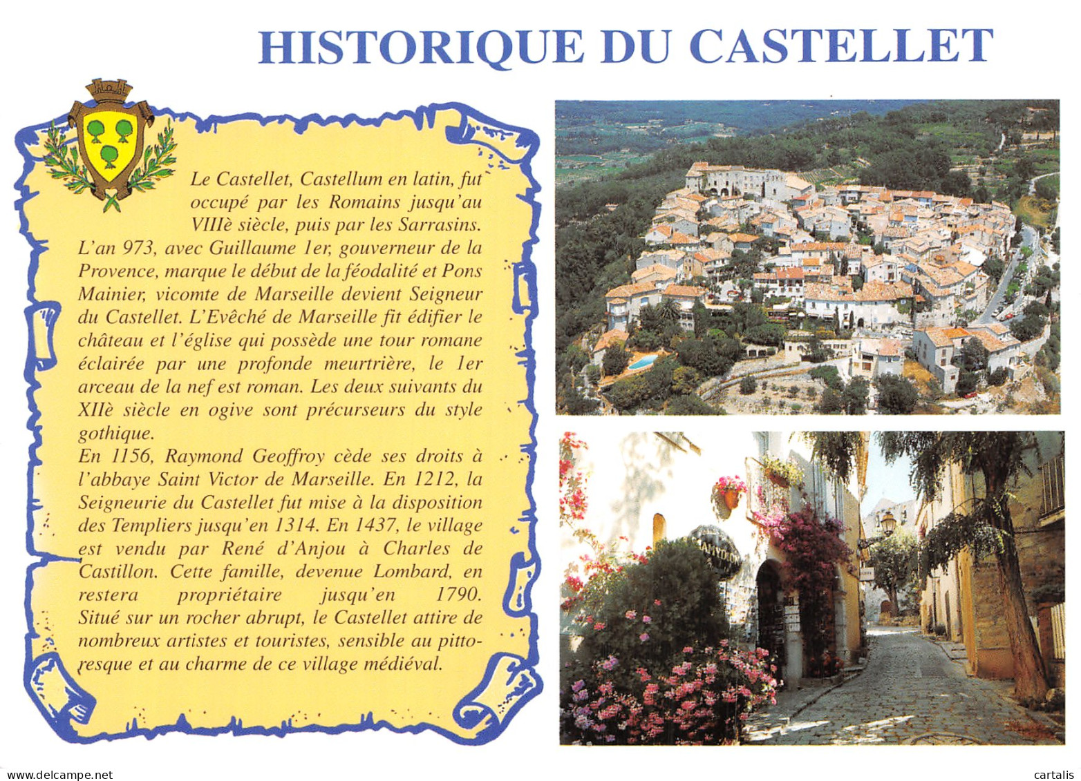 83-LE CASTELLET-N° 4442-D/0055 - Le Castellet