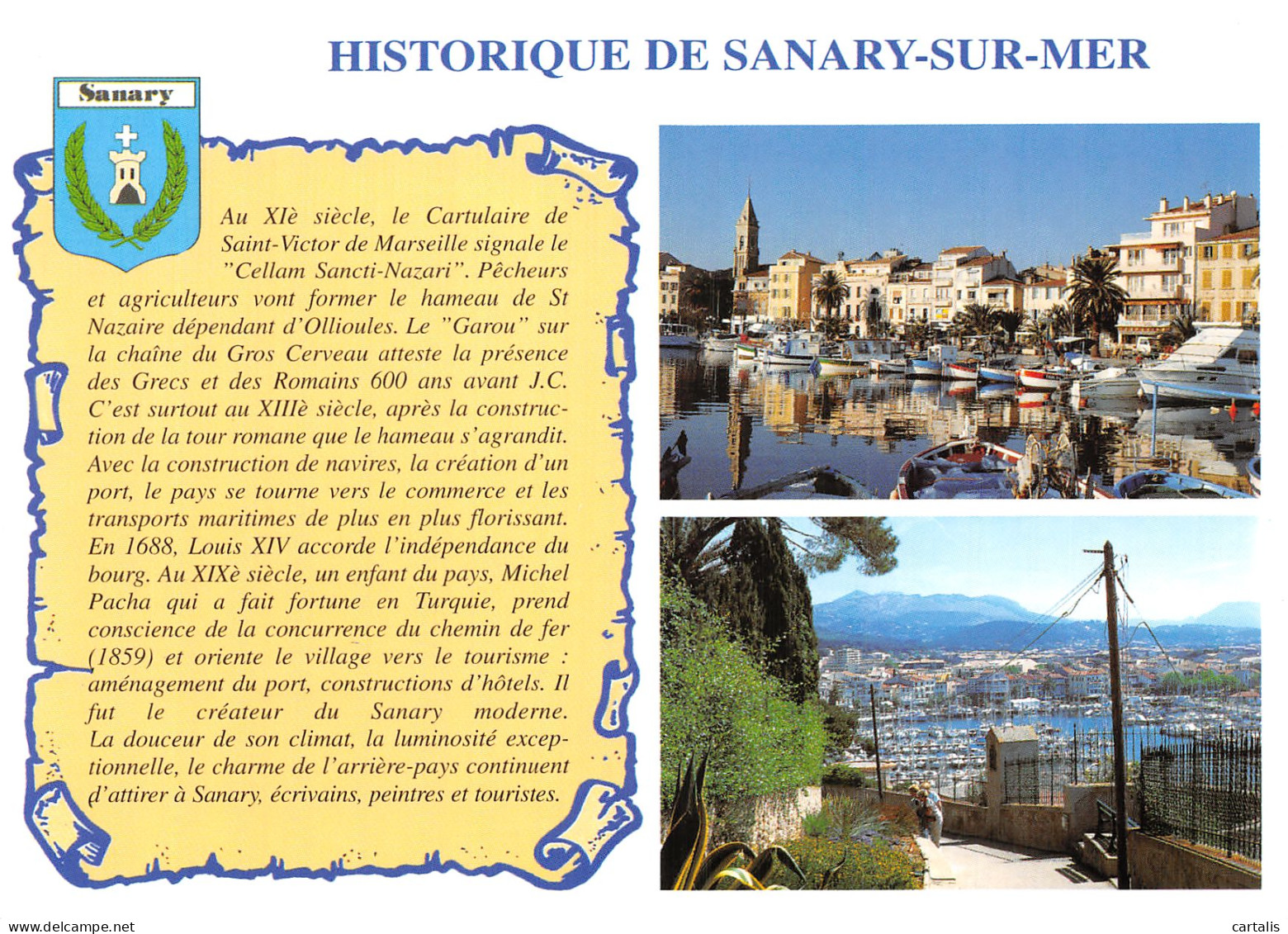 83-SANARY SUR MER-N° 4442-D/0045 - Sanary-sur-Mer