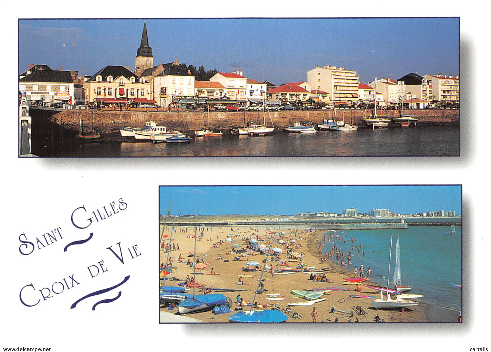 85-SAINT GILLES CROIX DE VIE-N° 4443-D/0037 - Saint Gilles Croix De Vie