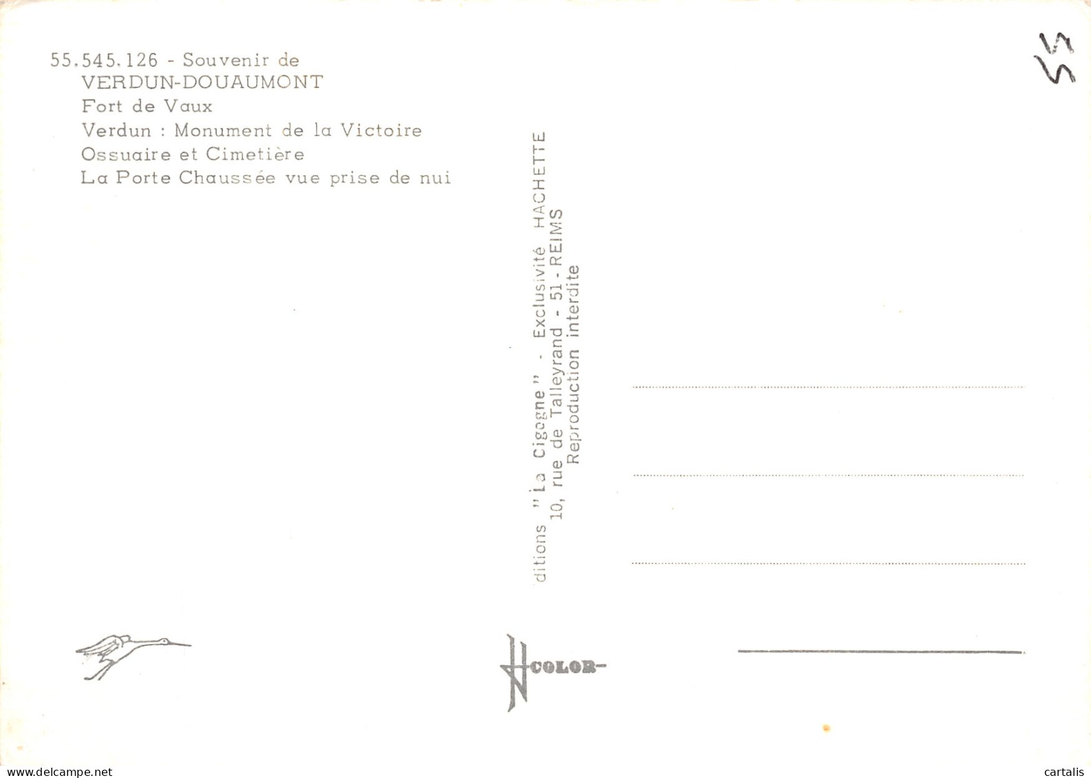55-VERDUN DOUAUMONT-N° 4443-C/0297 - Verdun