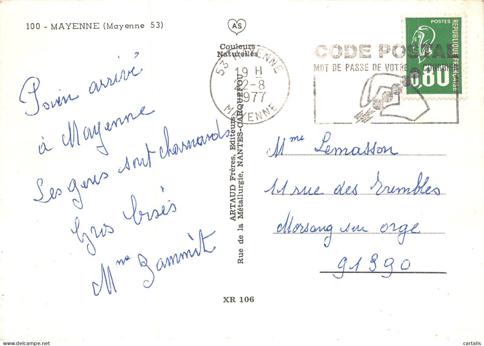 53-MAYENNE-N° 4443-C/0199 - Mayenne