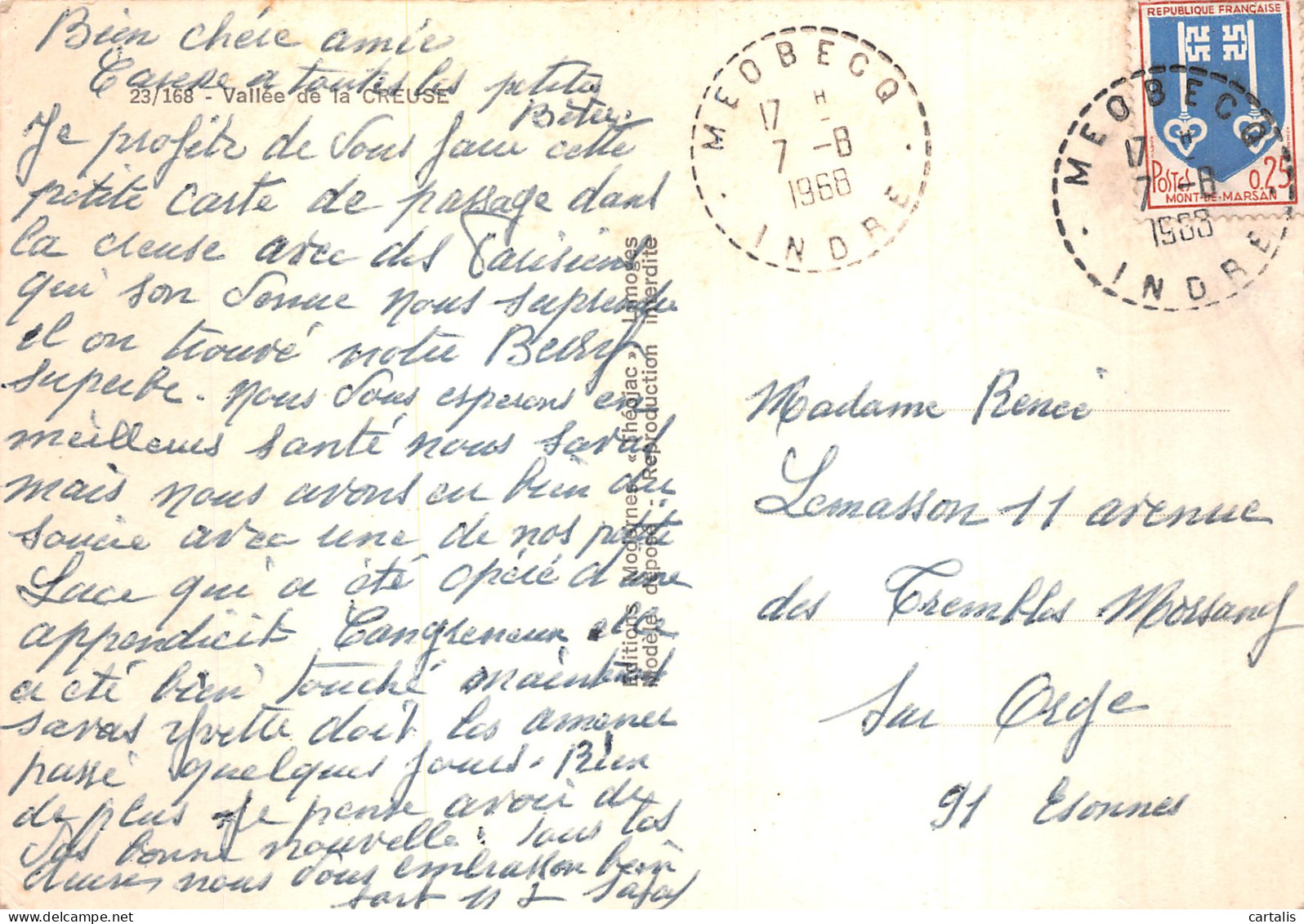 23-VALLEE DE LA CREUSE-N° 4443-C/0197 - Sonstige & Ohne Zuordnung