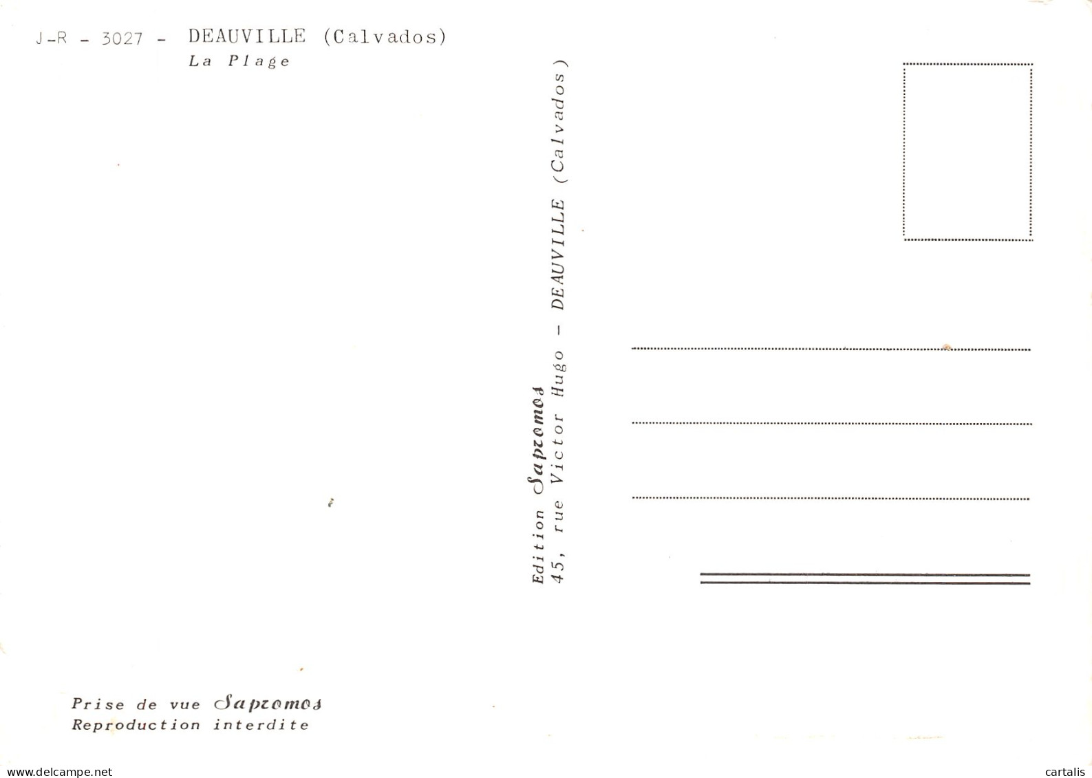 14-DEAUVILLE-N° 4443-C/0181 - Deauville