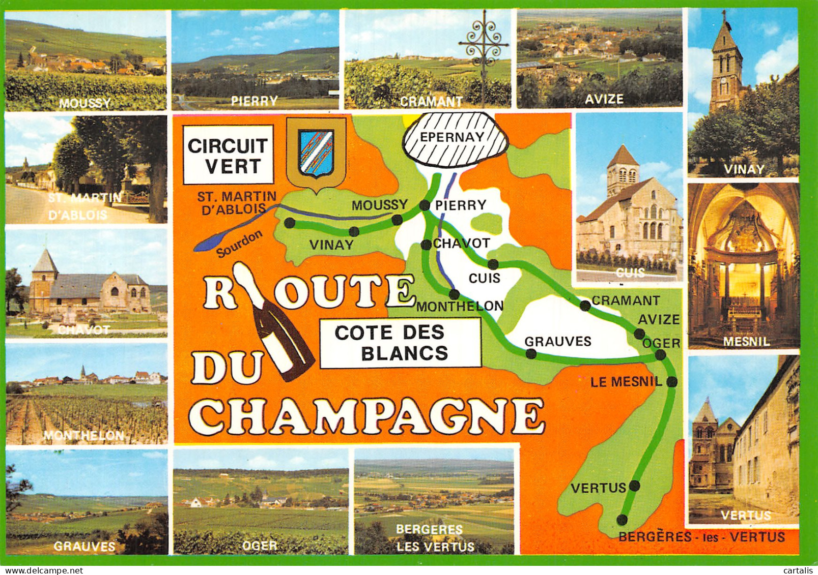 51-LA ROUTE DU CHAMPAGNE-N° 4443-C/0015 - Otros & Sin Clasificación