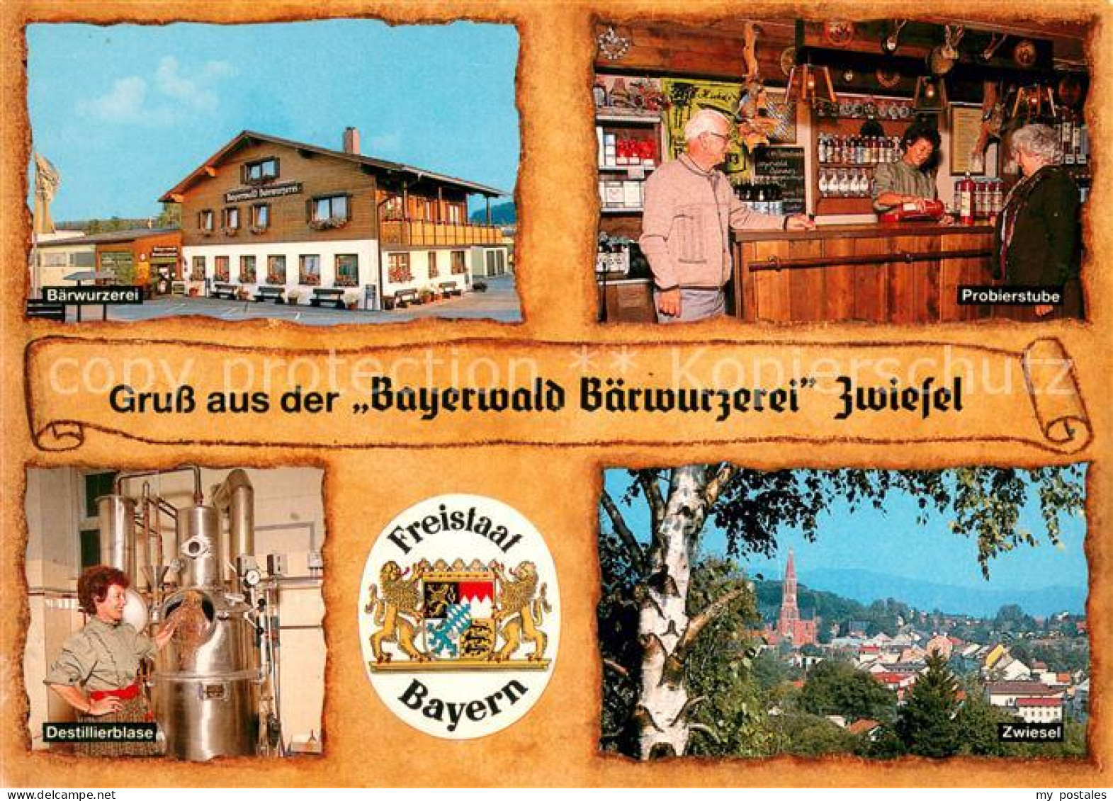 73678395 Zwiesel Niederbayern Bayerwald Baerwurzerei Probierstube Destillierblas - Zwiesel