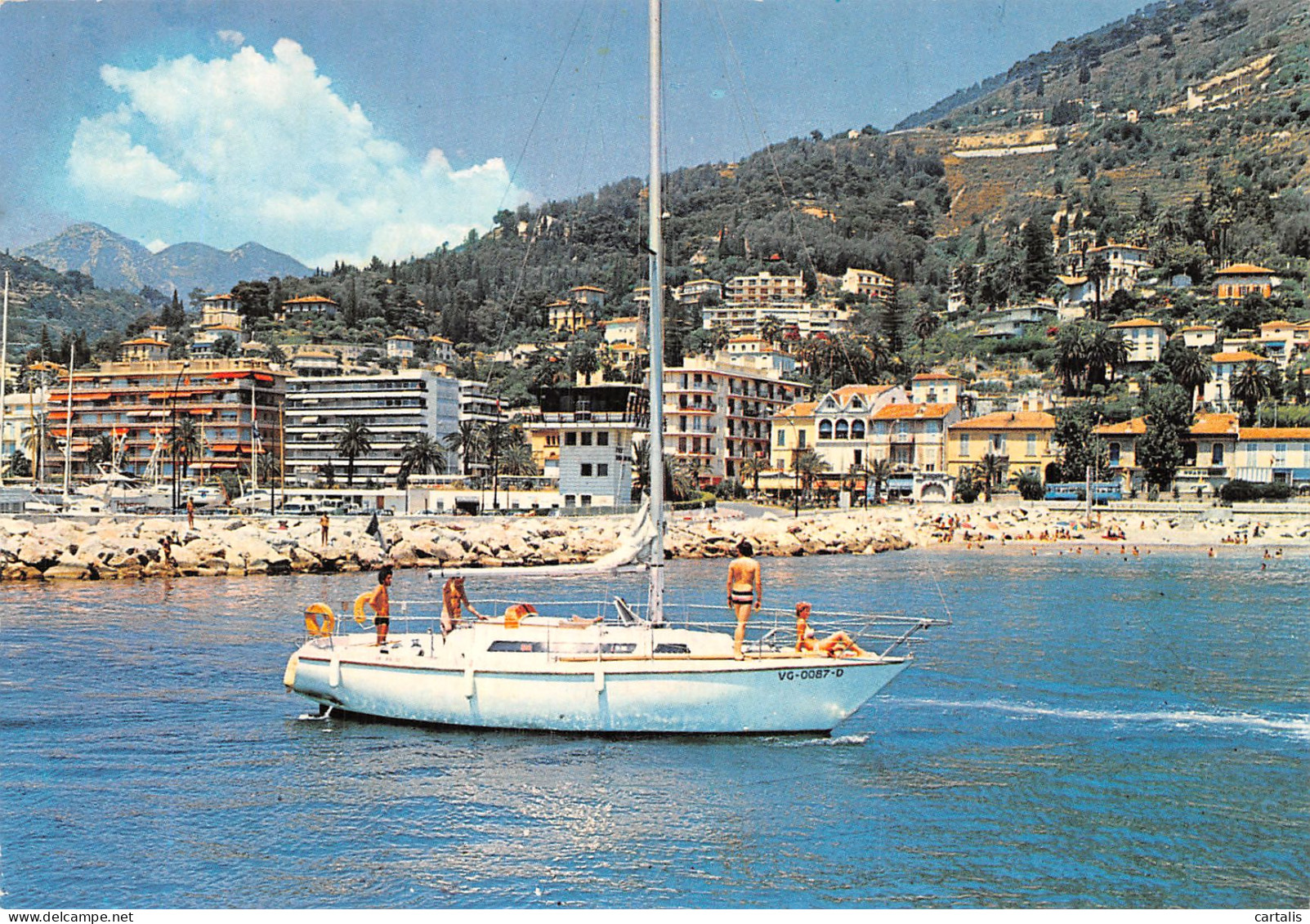 06-MENTON GARAVAN-N° 4443-A/0373 - Menton