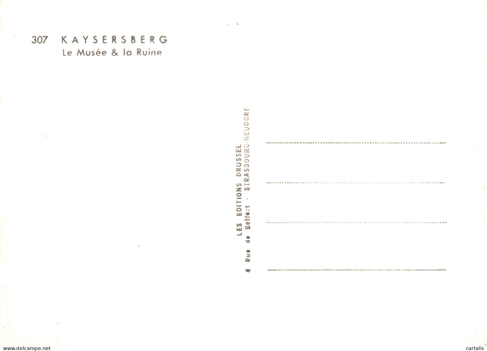 68-KAYSERSBERG-N° 4444-A/0027 - Kaysersberg