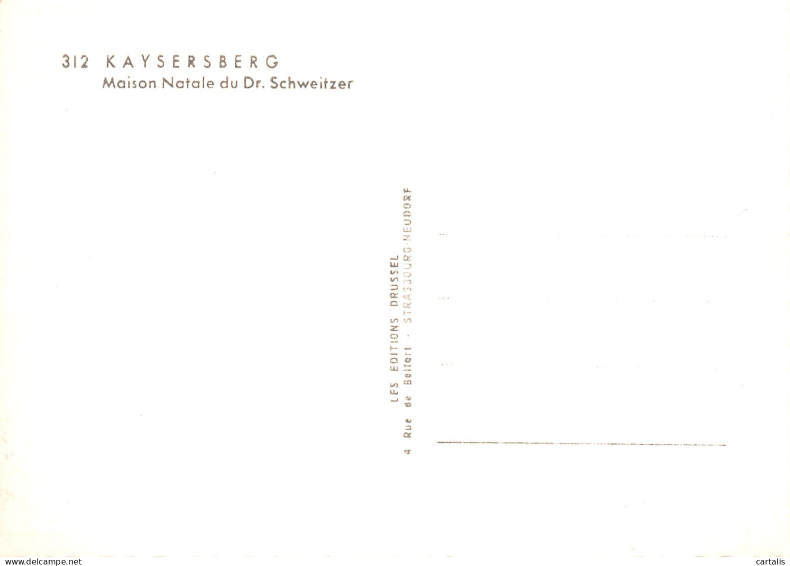 68-KAYSERSBERG-N° 4444-A/0021 - Kaysersberg