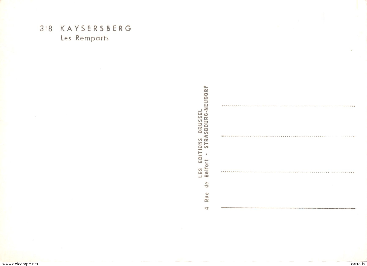 68-KAYSERSBERG-N° 4444-A/0025 - Kaysersberg