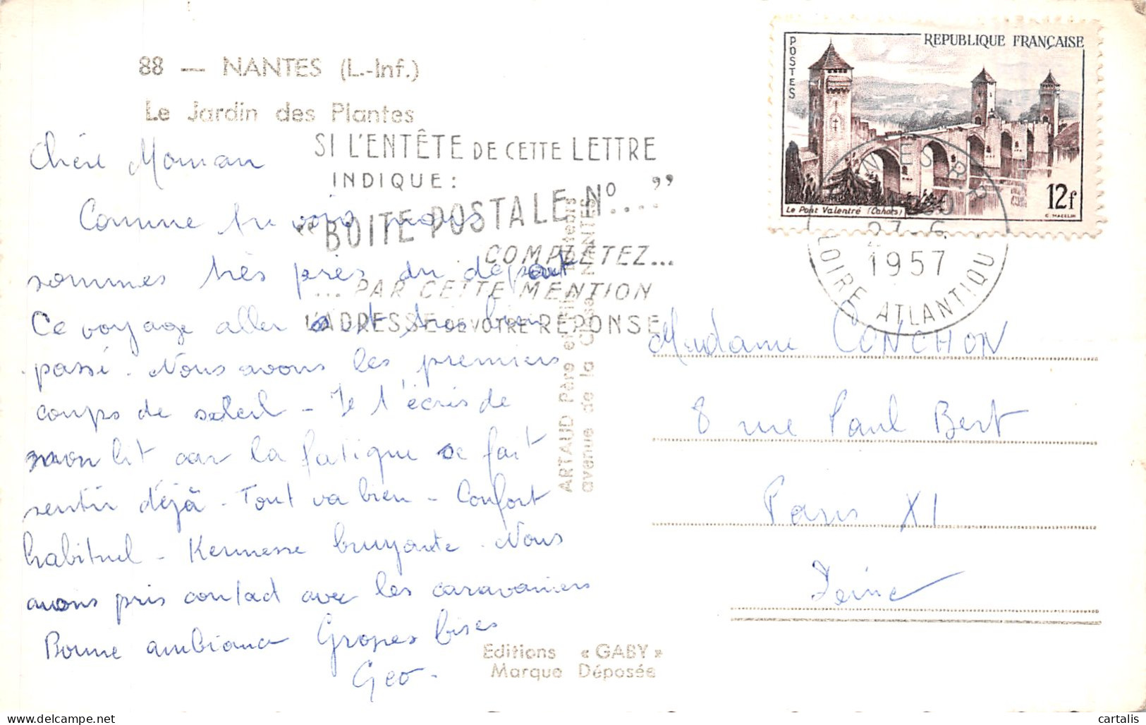 44-NANTES-N° 4443-E/0259 - Nantes