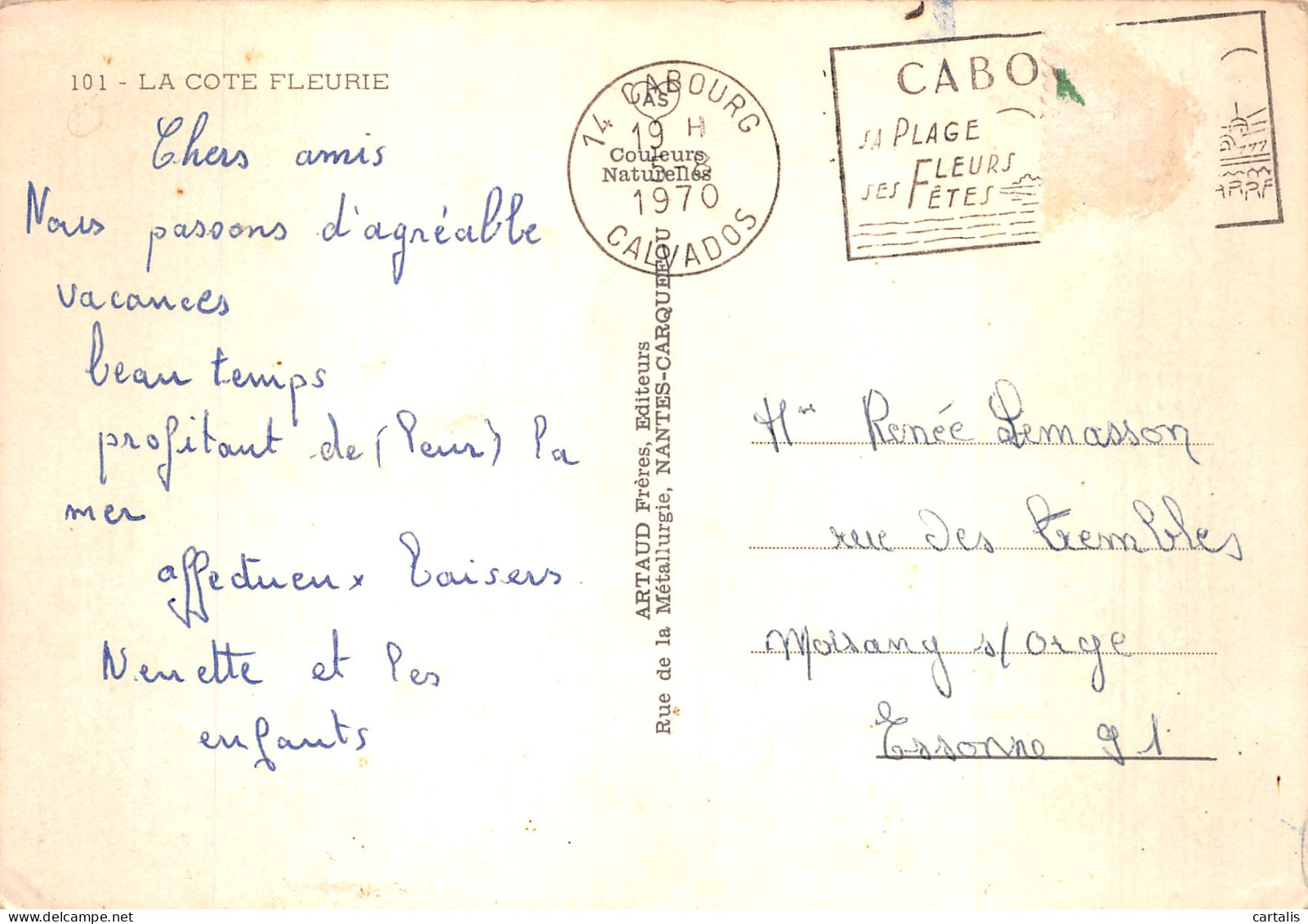 14-LA COTE FLEURIE-N° 4443-D/0373 - Other & Unclassified