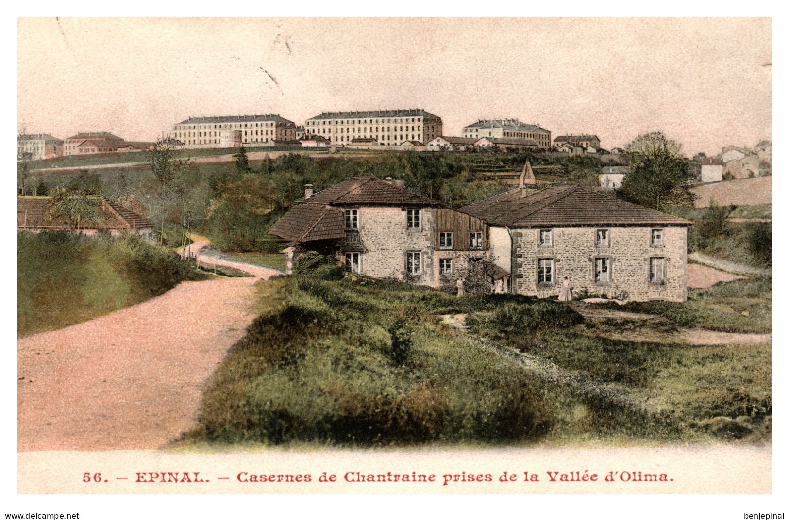 Epinal - Casernes De Chantraine Prises De La Vallée D'Olima - Epinal