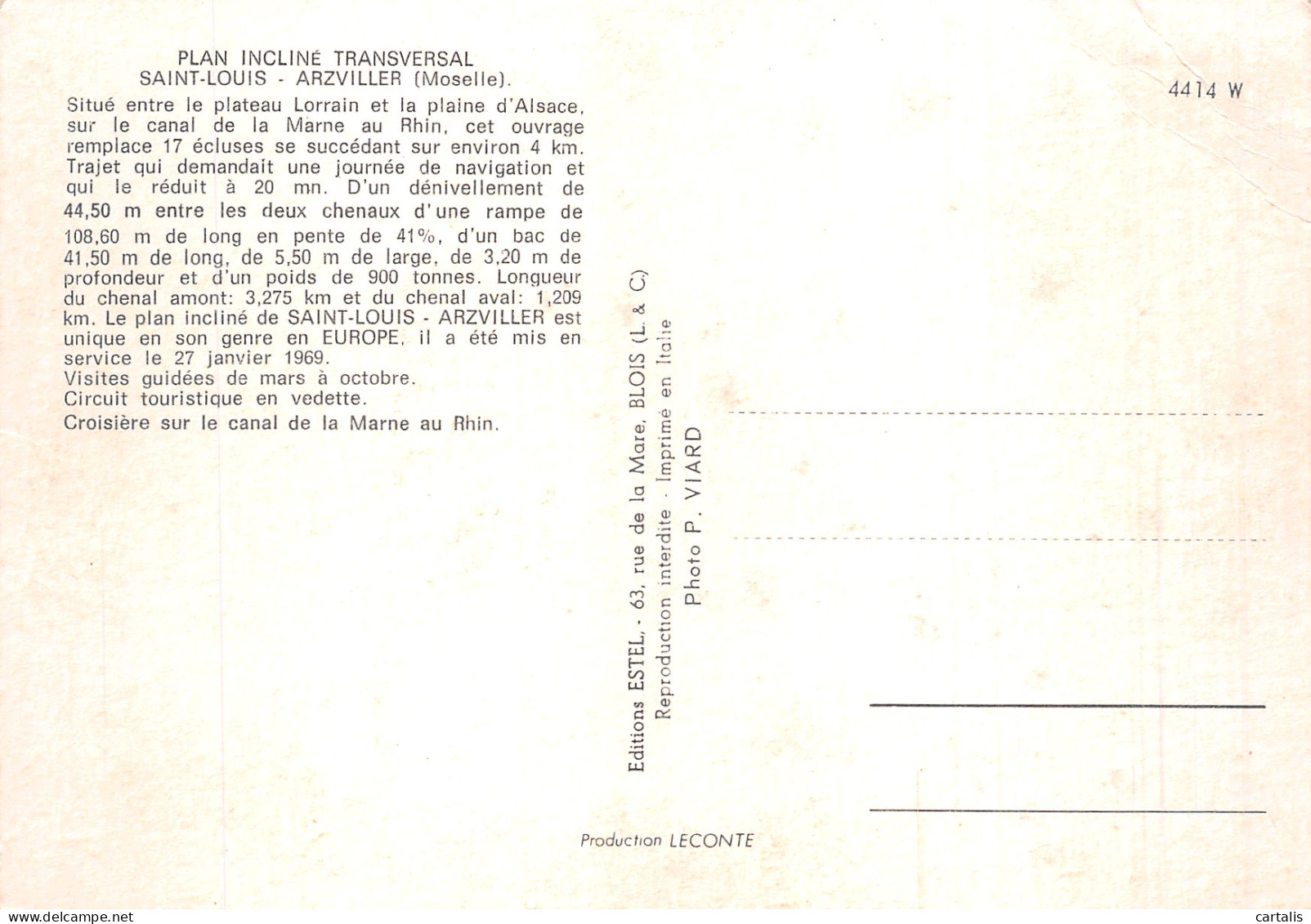 57-SAINT LOUIS ARZVILLER-N° 4443-D/0199 - Other & Unclassified