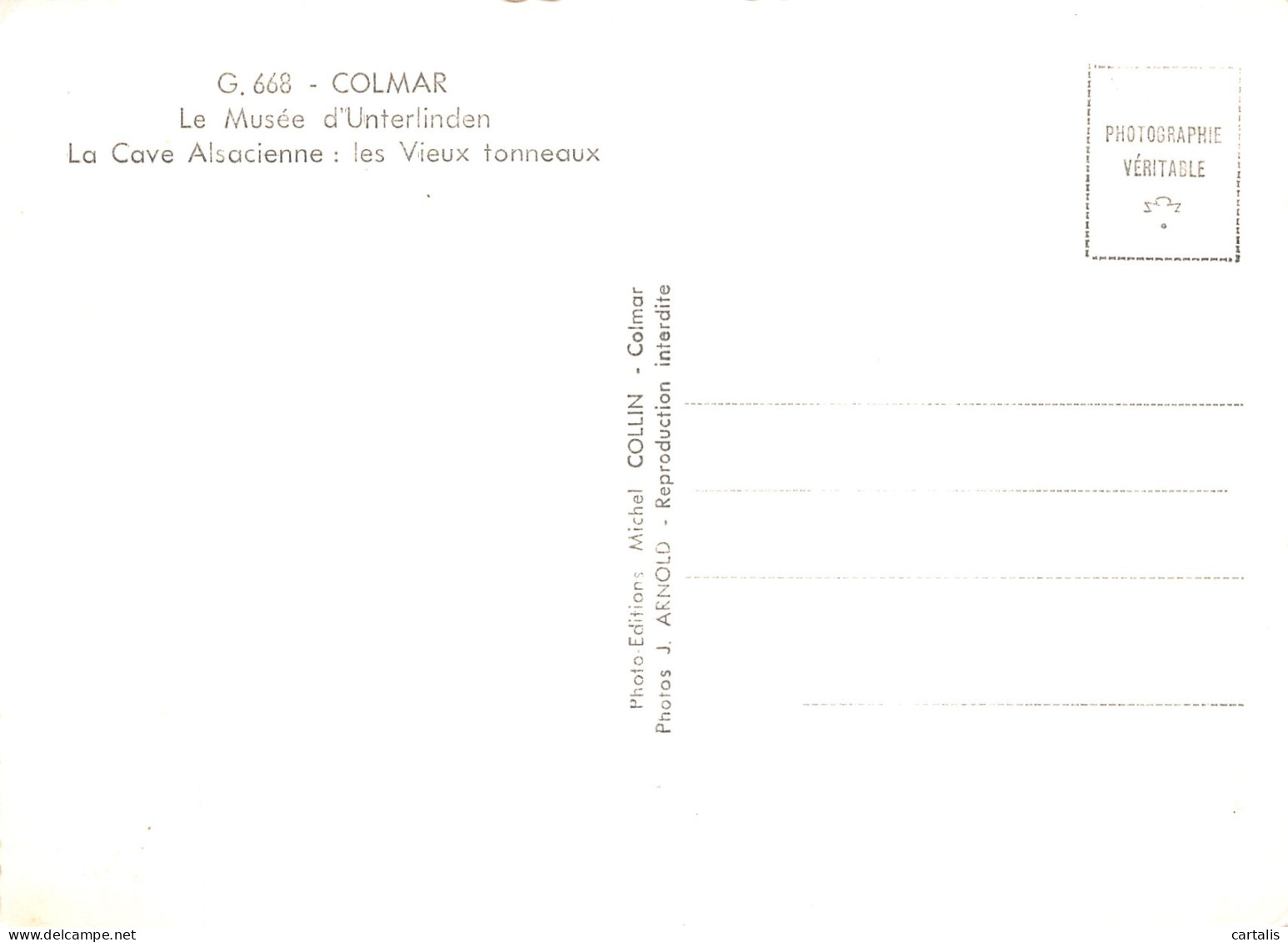 68-COLMAR-N° 4443-D/0175 - Colmar