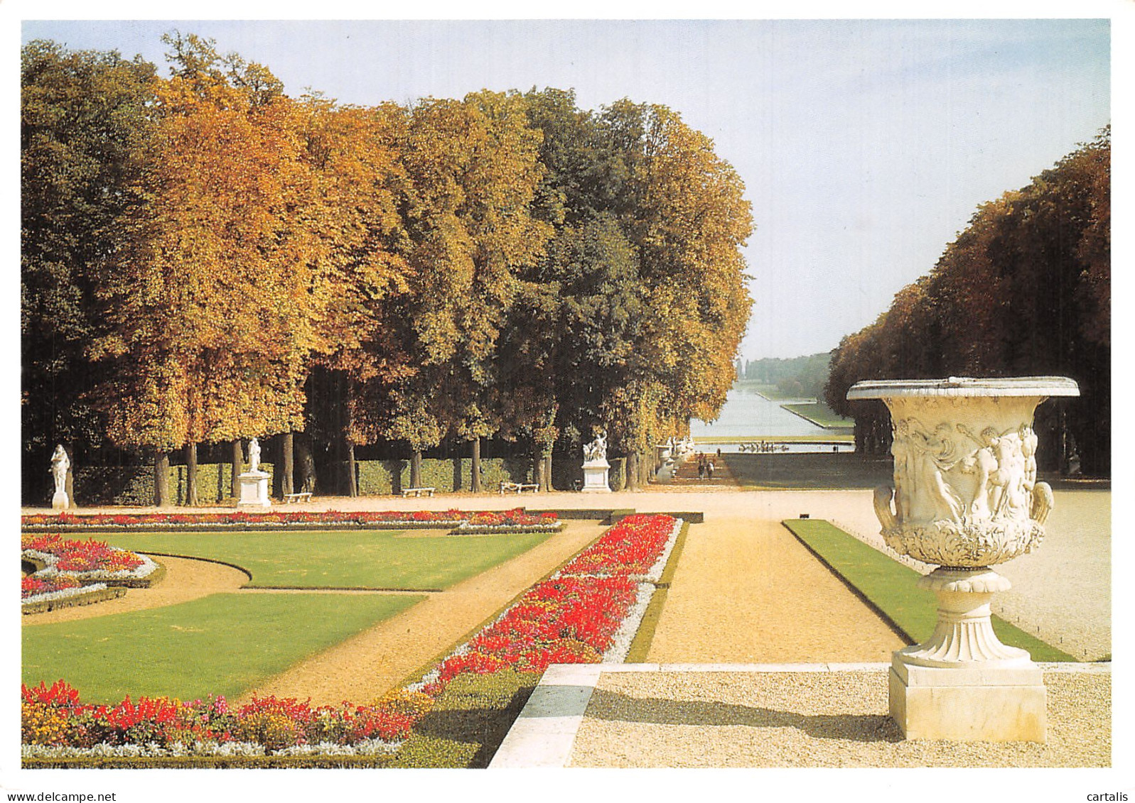 78-VERSAILLES LES JARDINS-N° 4443-D/0169 - Versailles (Château)