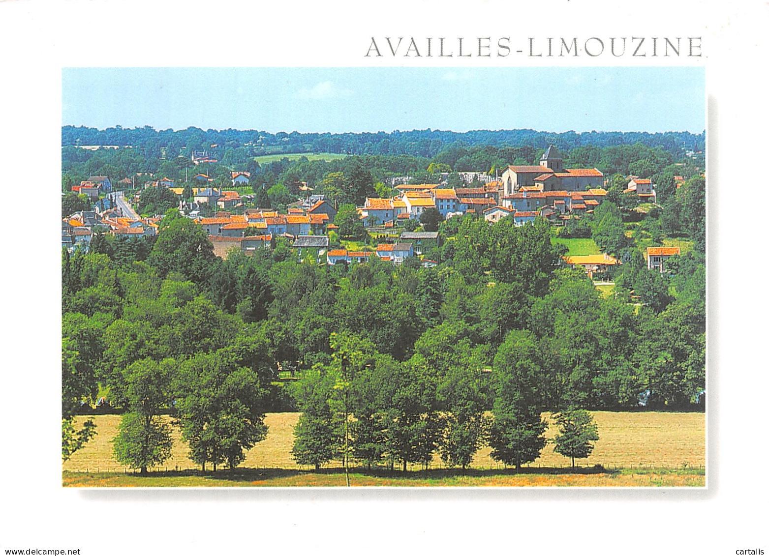 86-AVAILLES LIMOUZINE-N° 4443-D/0073 - Availles Limouzine