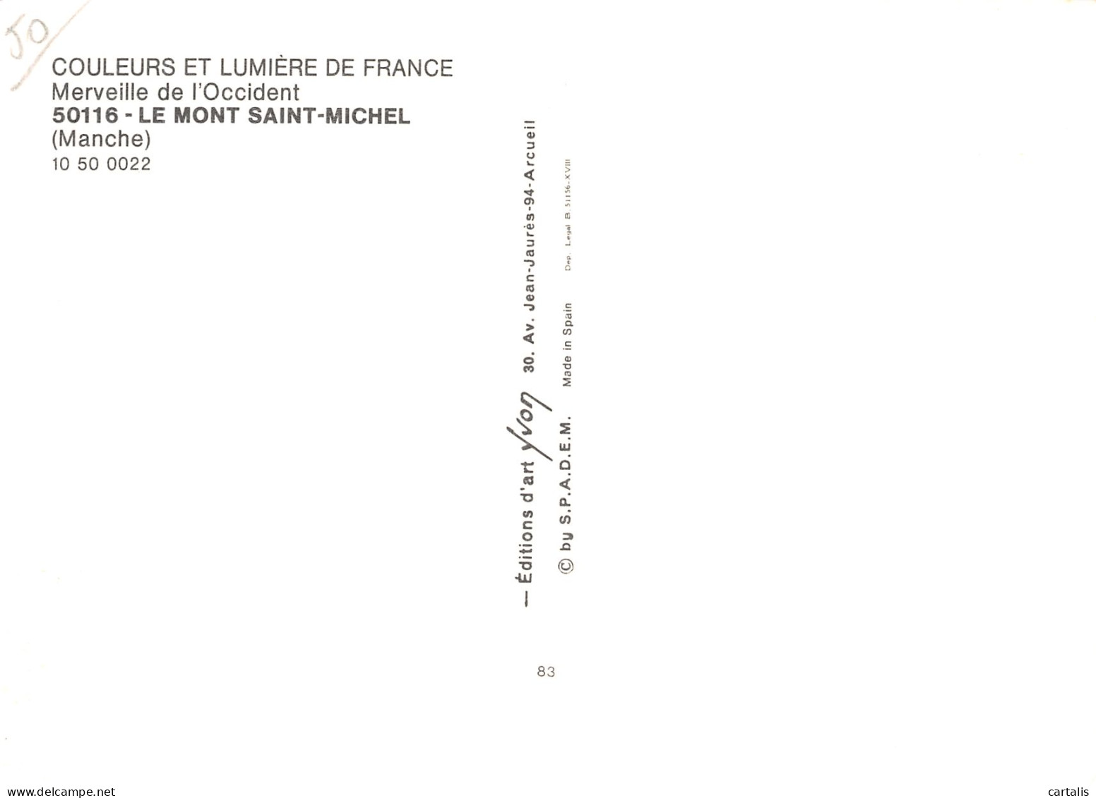 50-LE MONT SAINT MICHEL-N° 4444-D/0033 - Le Mont Saint Michel