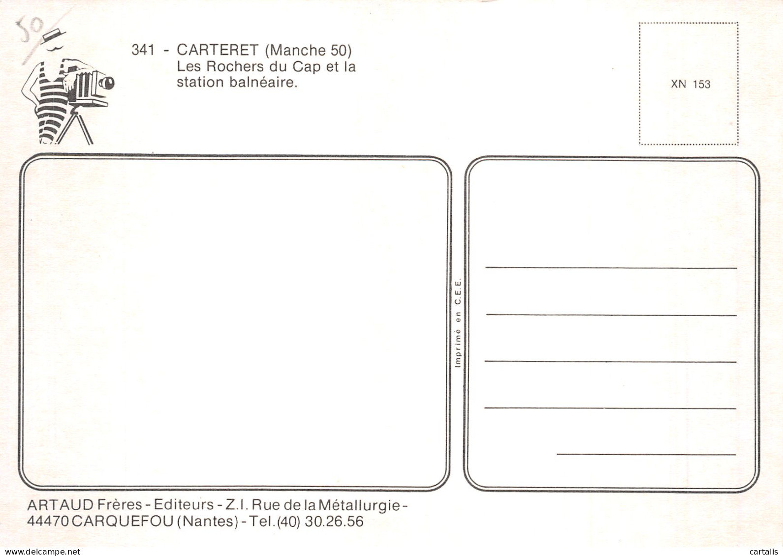 50-CARTERET-N° 4444-D/0037 - Carteret