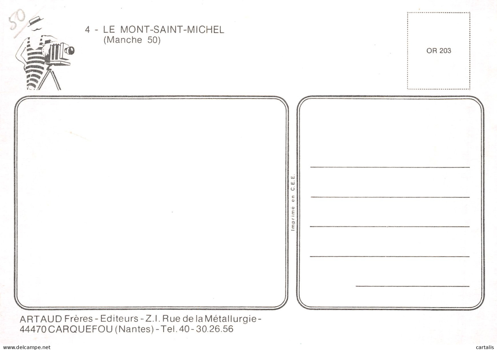 50-LE MONT SAINT MICHEL-N° 4444-D/0035 - Le Mont Saint Michel