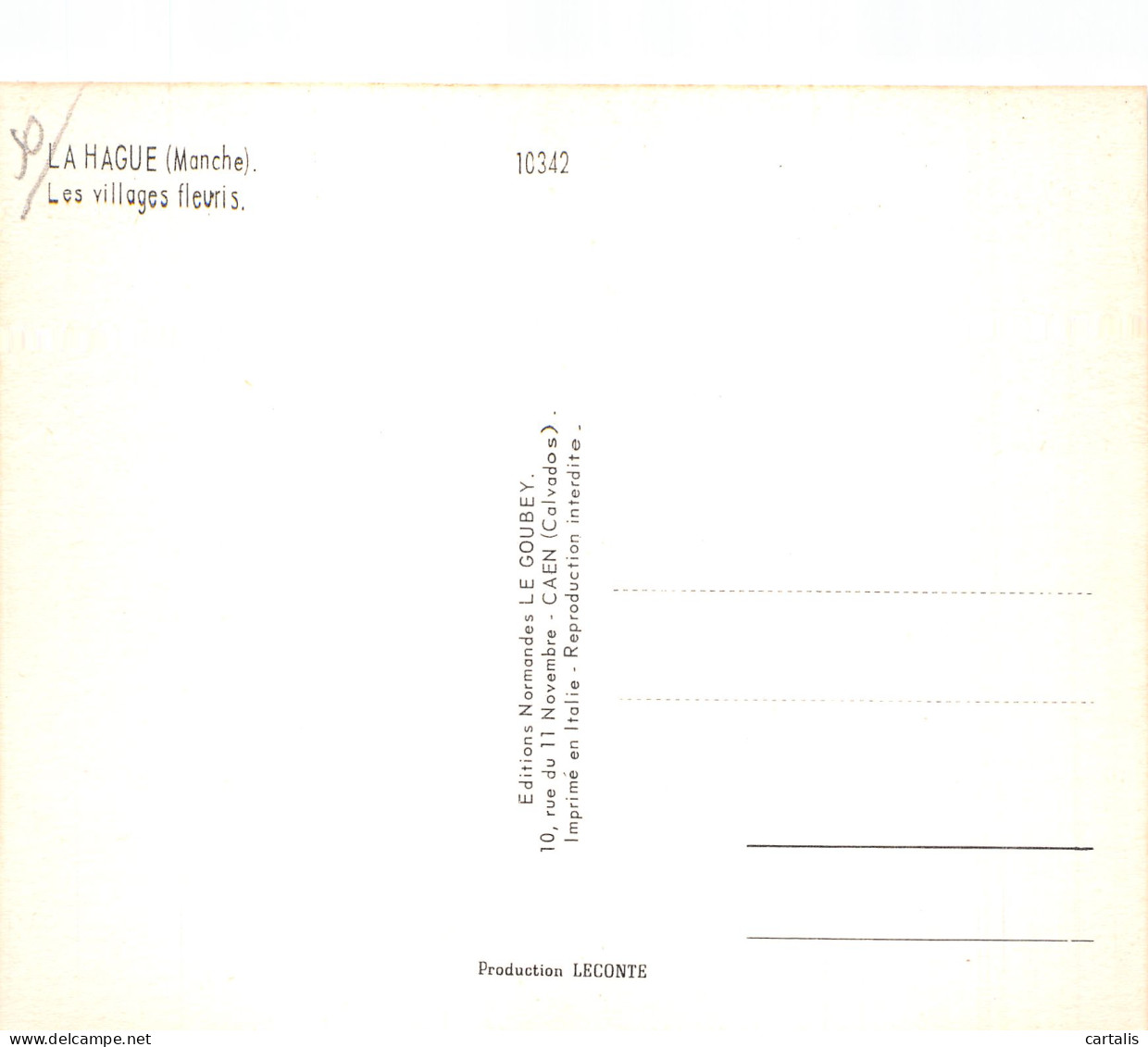 50-LA HAGUE-N° 4444-D/0003 - Other & Unclassified