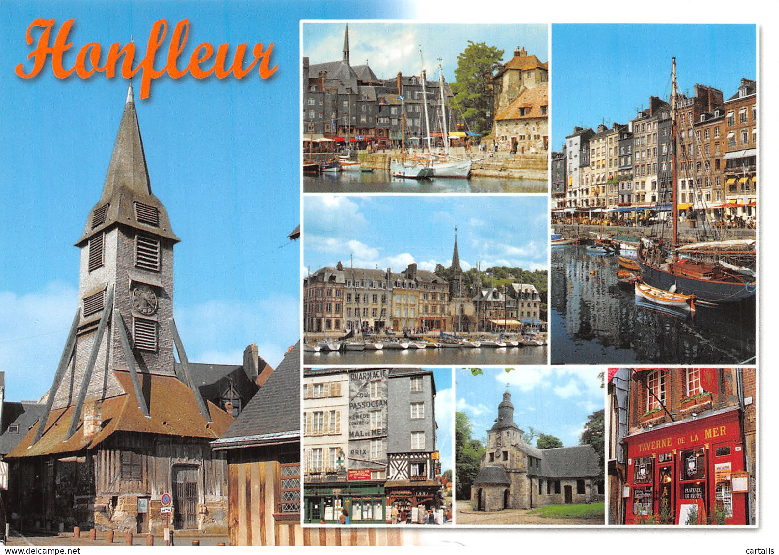 14-HONFLEUR-N° 4444-C/0321 - Honfleur