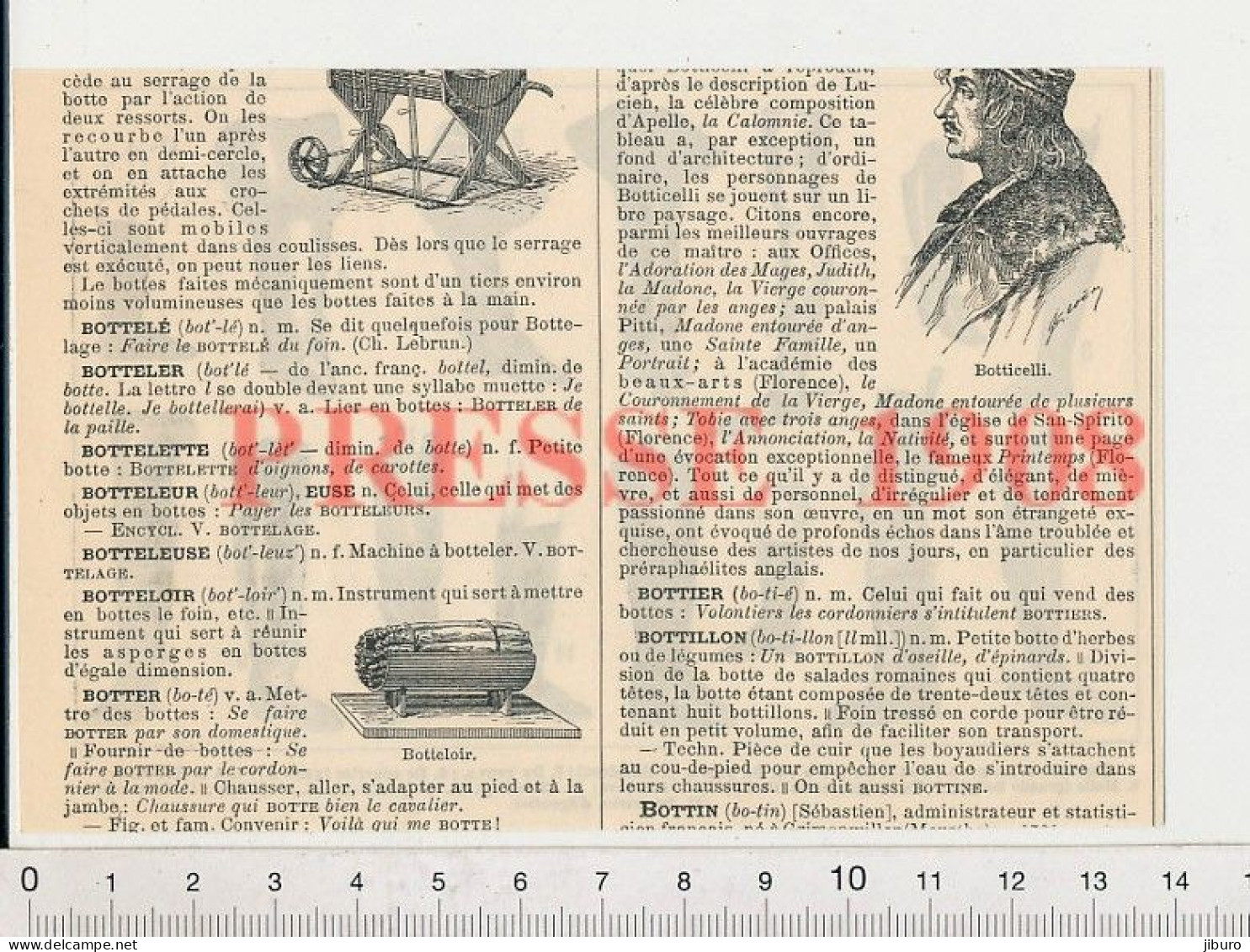 2 Vues Doc 1908 Bottes Souwarov De Postillon Jockey Pompier Marin Egoutier Gardes Paris Botterie + Botteloir à Asperges - Unclassified