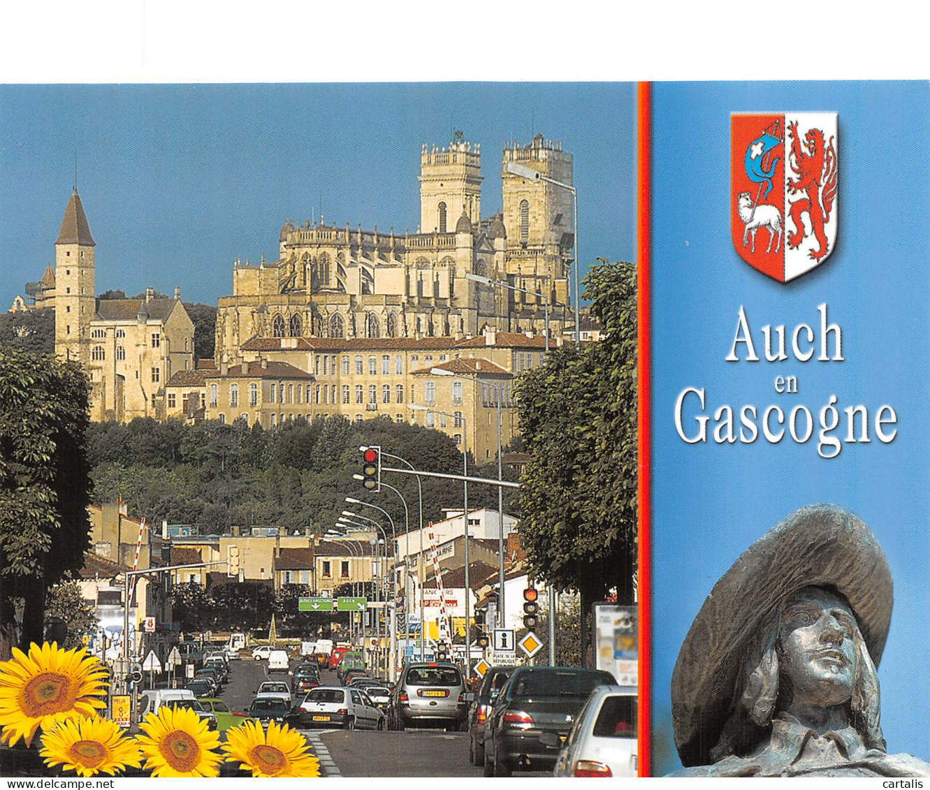 32-AUCH EN GASCOGNE-N° 4444-C/0287 - Auch