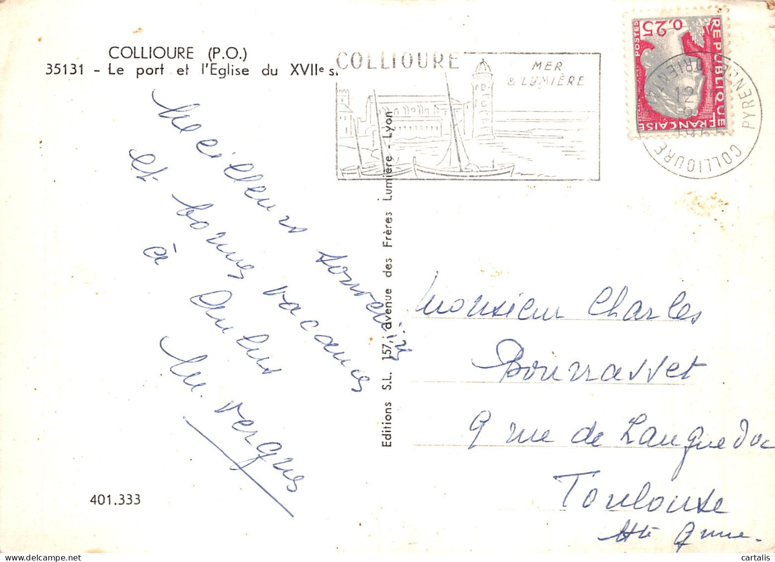 66-COLLIOURE-N° 4444-C/0191 - Collioure