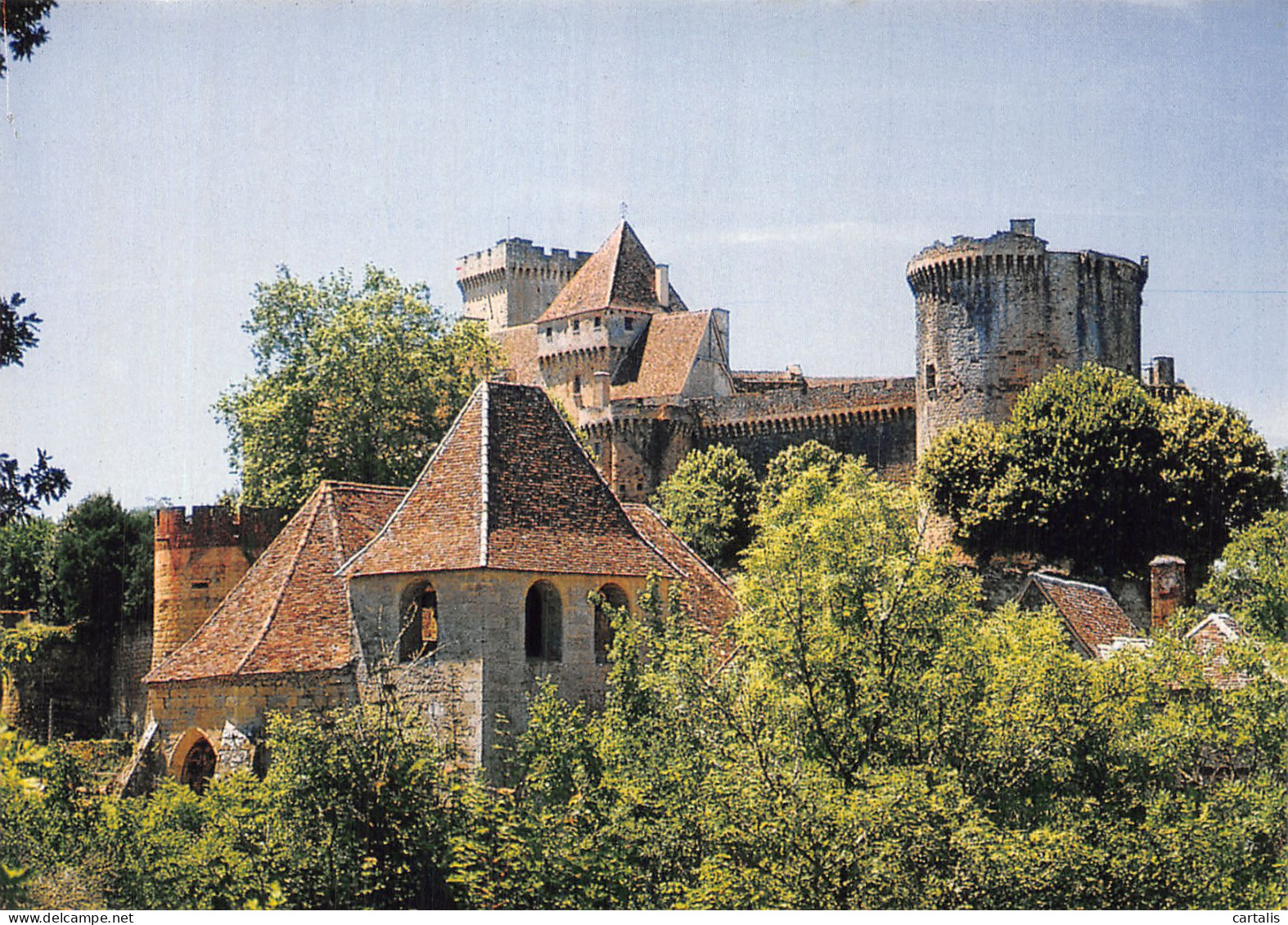 46-BRETENOUX LE CHATEAU DE CASTELNAU-N° 4444-B/0163 - Bretenoux