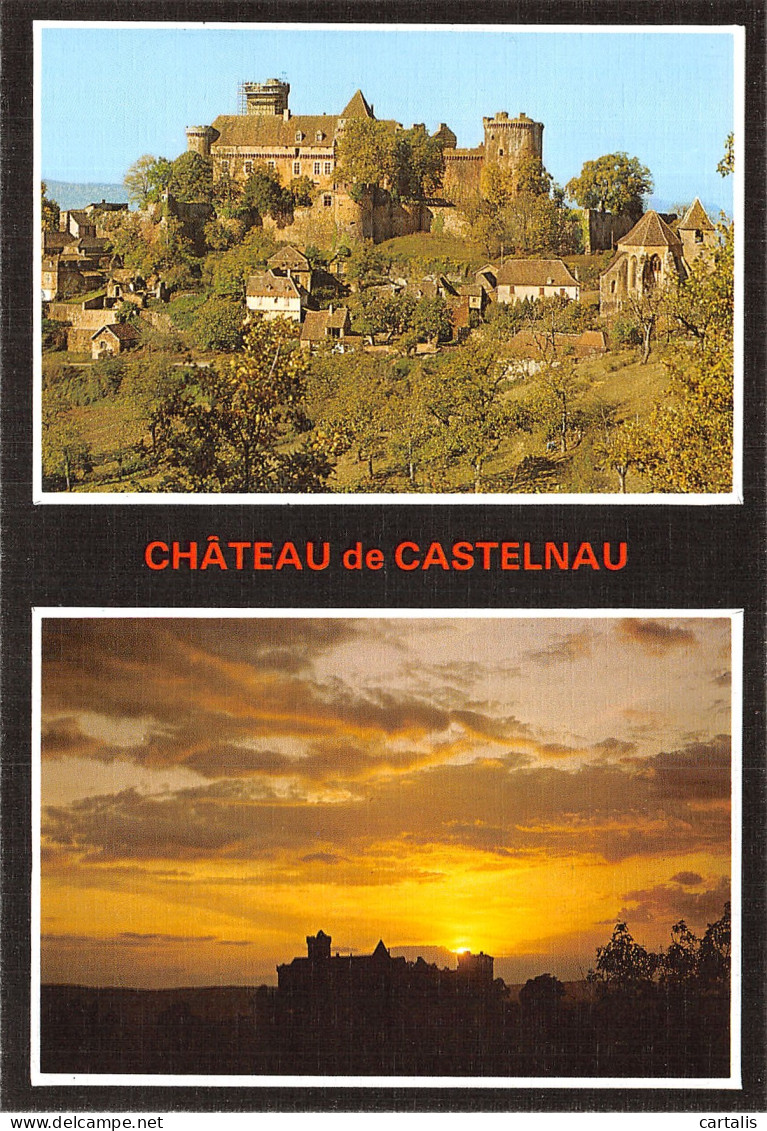 46-BRETENOUX LE CHATEAU DE CASTELNAU-N° 4444-B/0107 - Bretenoux