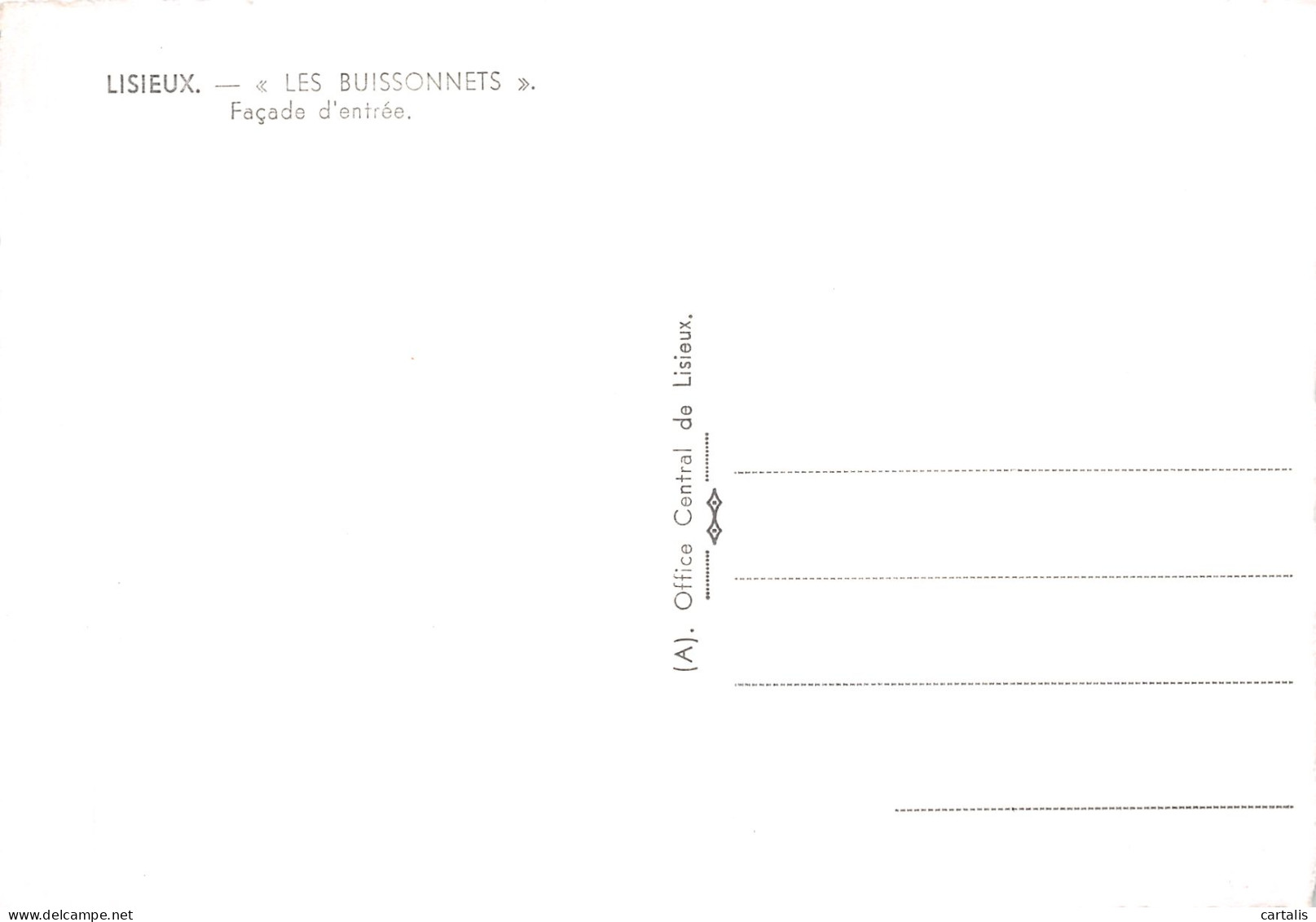 14-LISIEUX LES BUISSONNETS-N° 4444-A/0353 - Lisieux