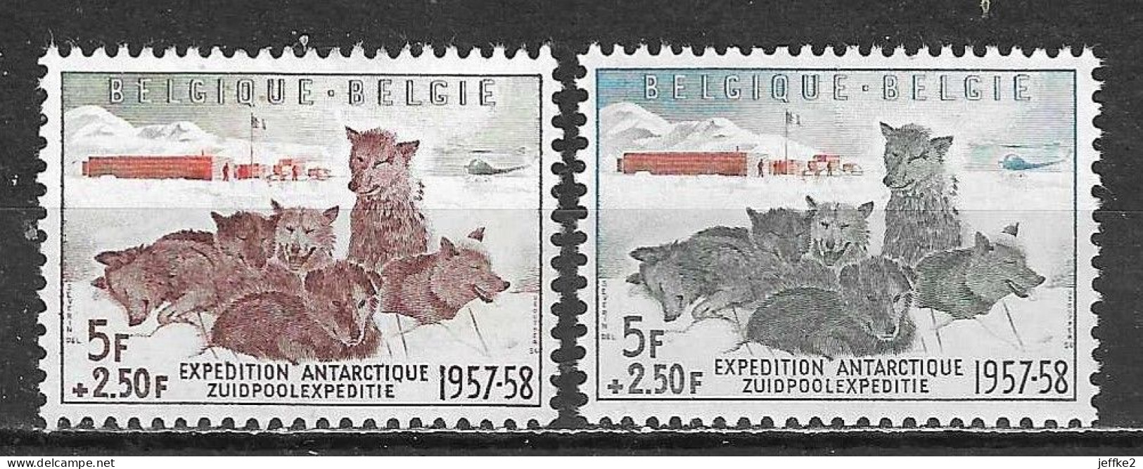 1030/31*  Expédition Antarctique - Série Complète - MH* - LOOK!!!! - Unused Stamps