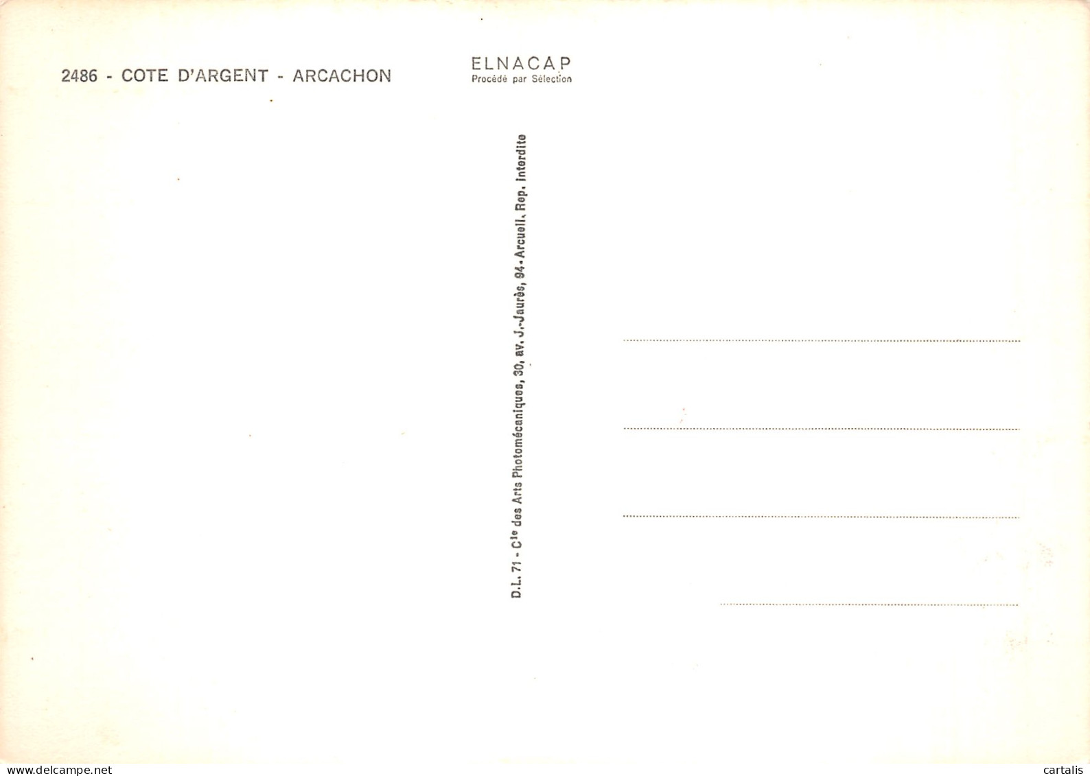 33-ARCACHON-N° 4445-A/0229 - Arcachon