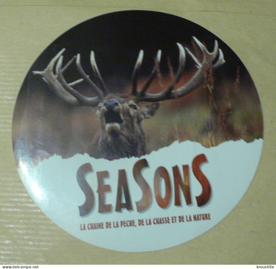 CHASSE / CERF : AUTOCOLLANT SEASONS - Stickers