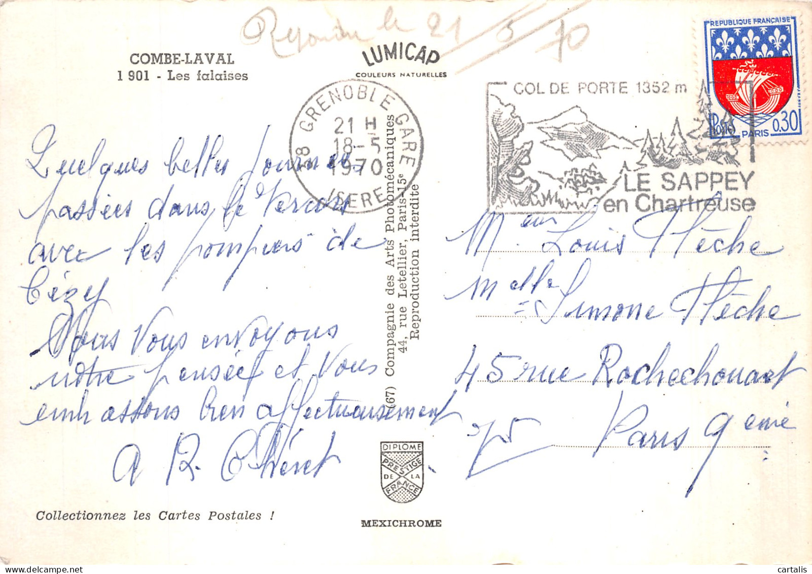 26-COMBE LAVAL-N° 4445-A/0043 - Other & Unclassified