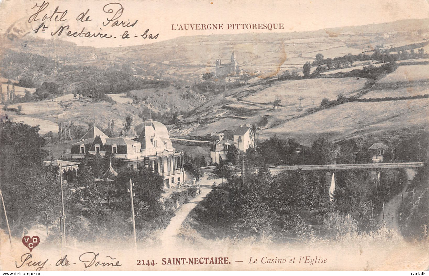 63-SAINT NECTAIRE-N° 4444-E/0365 - Saint Nectaire