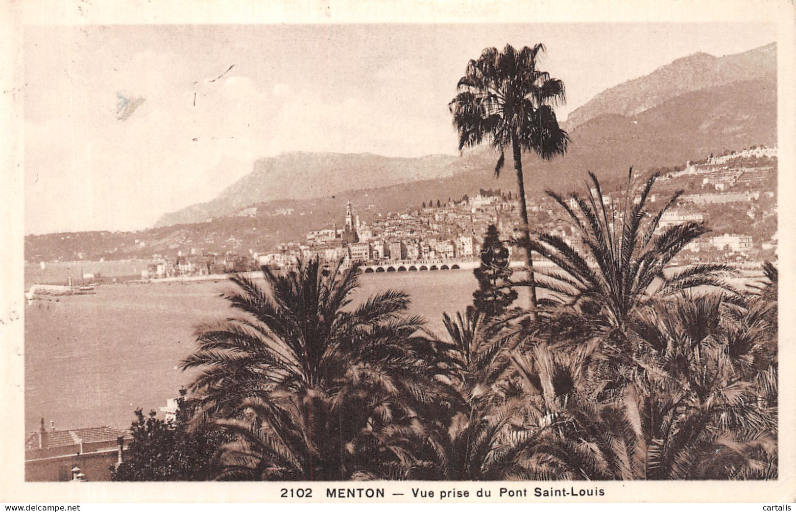 06-MENTON-N° 4444-E/0347 - Menton