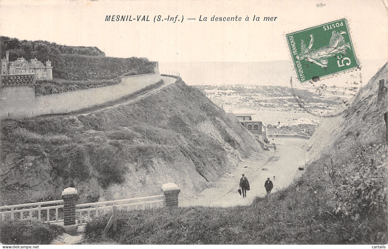 76-MESNIL VAL-N° 4444-E/0275 - Mesnil-Val