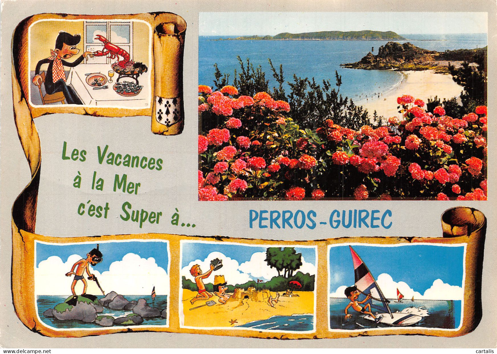 22-PERROS GUIREC-N° 4444-D/0263 - Perros-Guirec